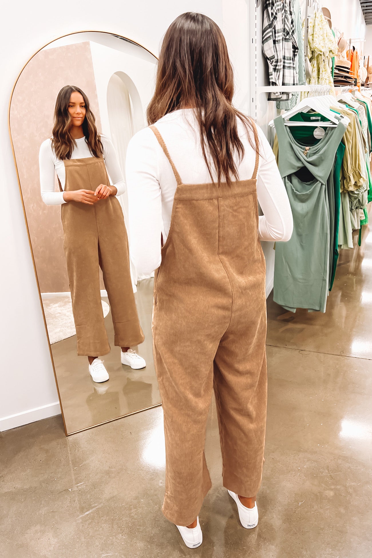 Isla Jumpsuit Camel