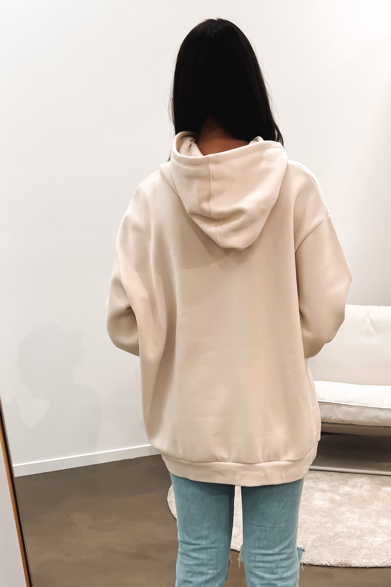 Issey Oversized Pullover Perfectly Pale