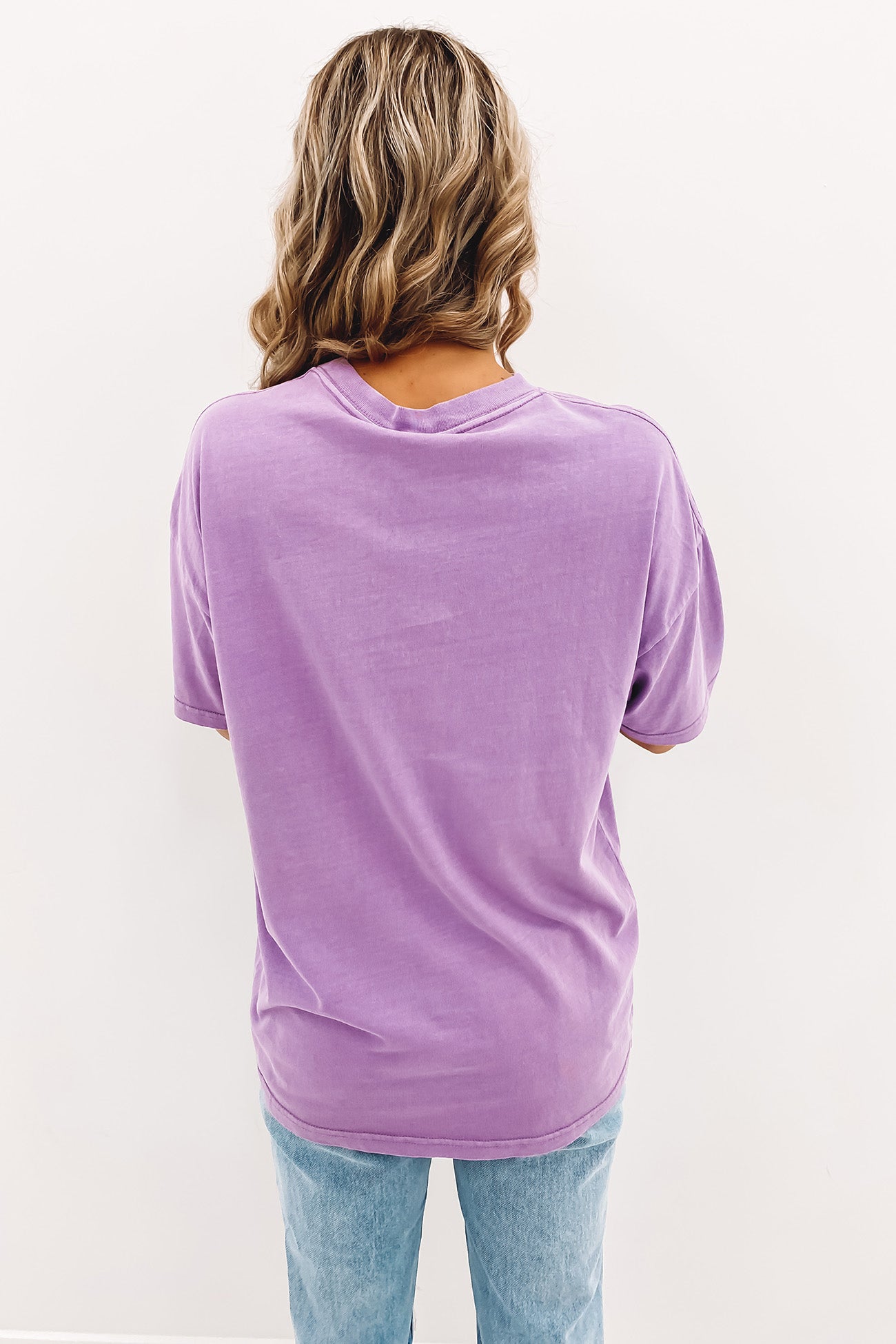 Italic Relaxed Tee Lilac