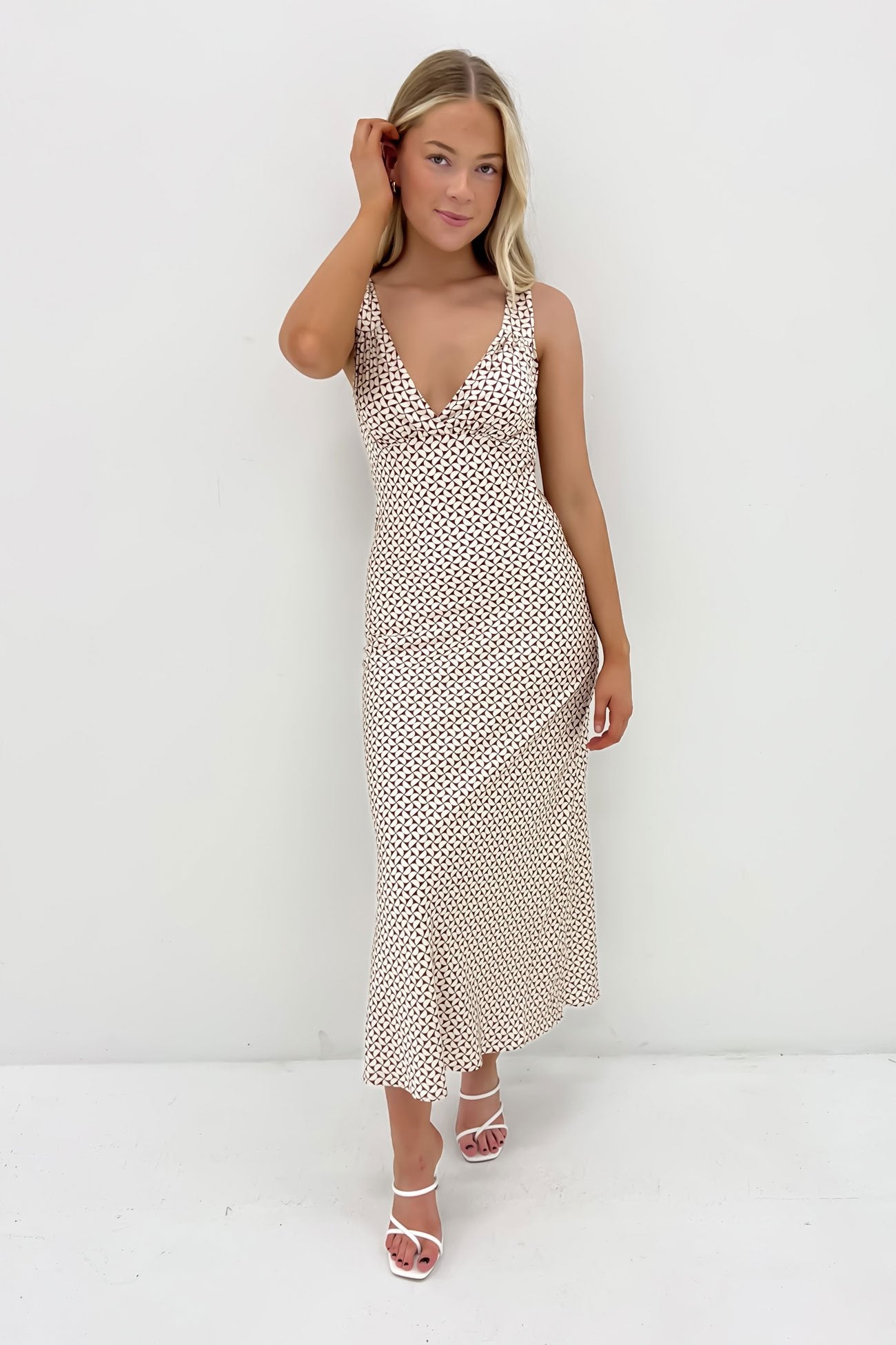 Jacqui Maxi Dress Print