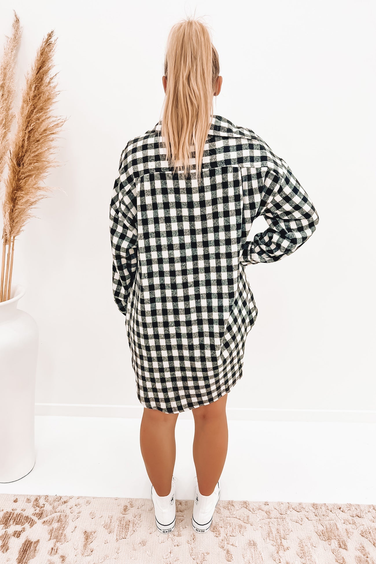 Jaimee Shirt Black Check