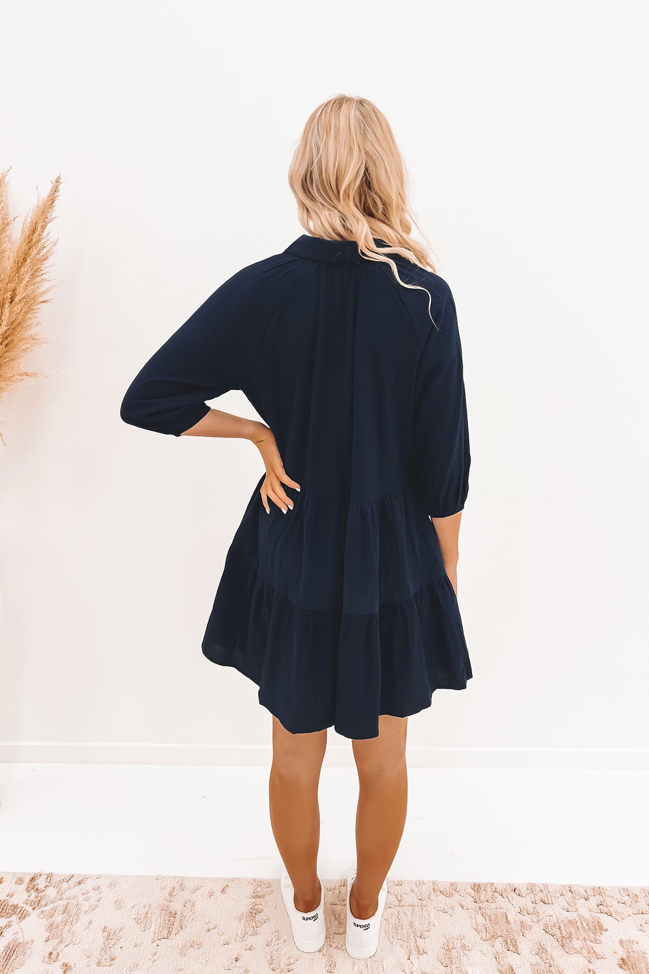 Jared Mini Dress Navy