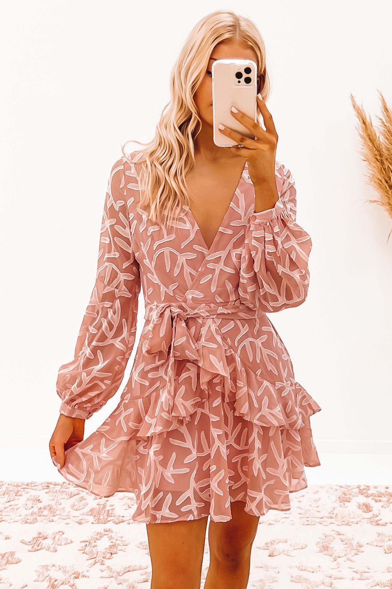 Jenica Mini Dress Pink