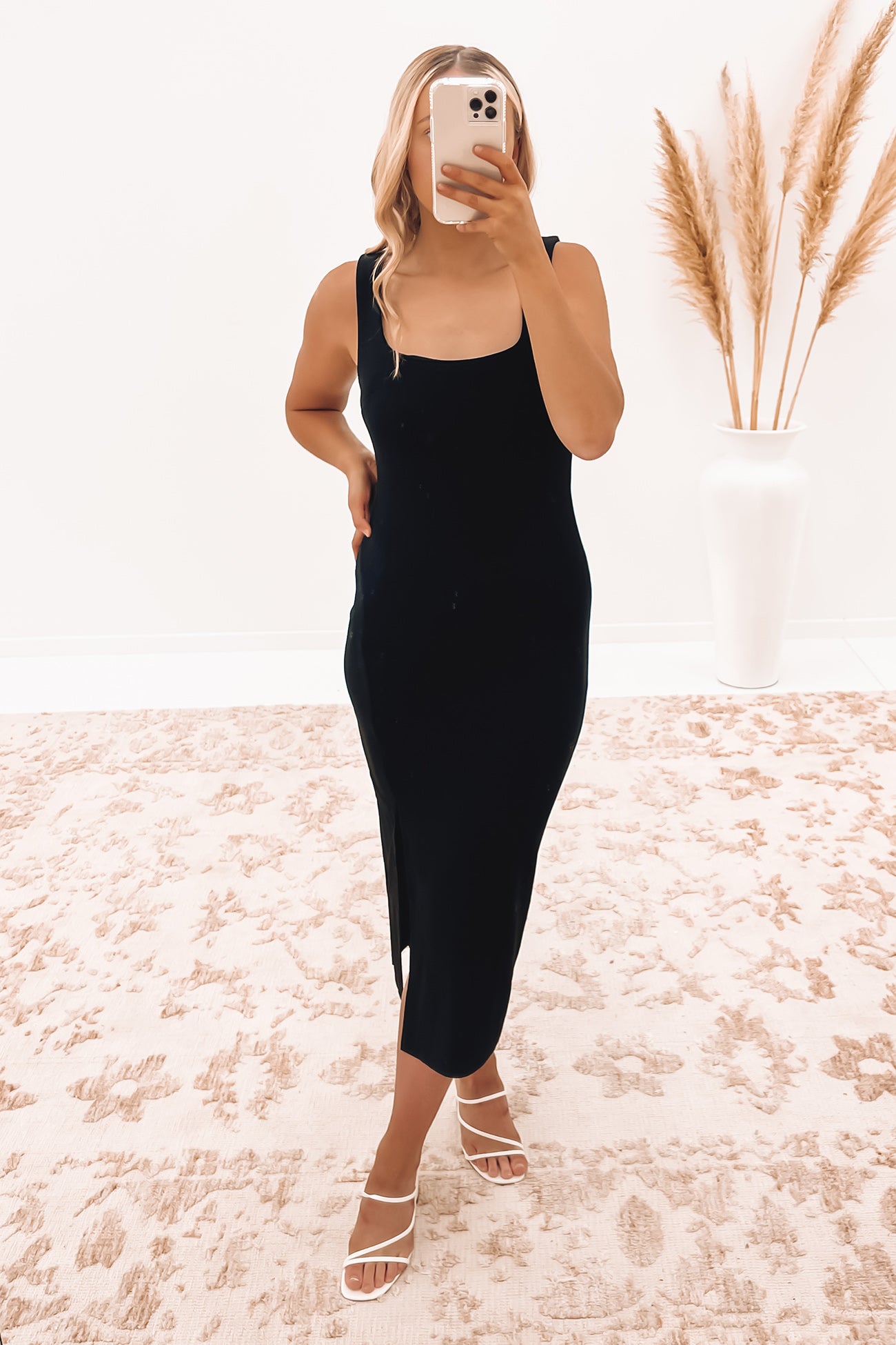 Jordan Midi Dress Black