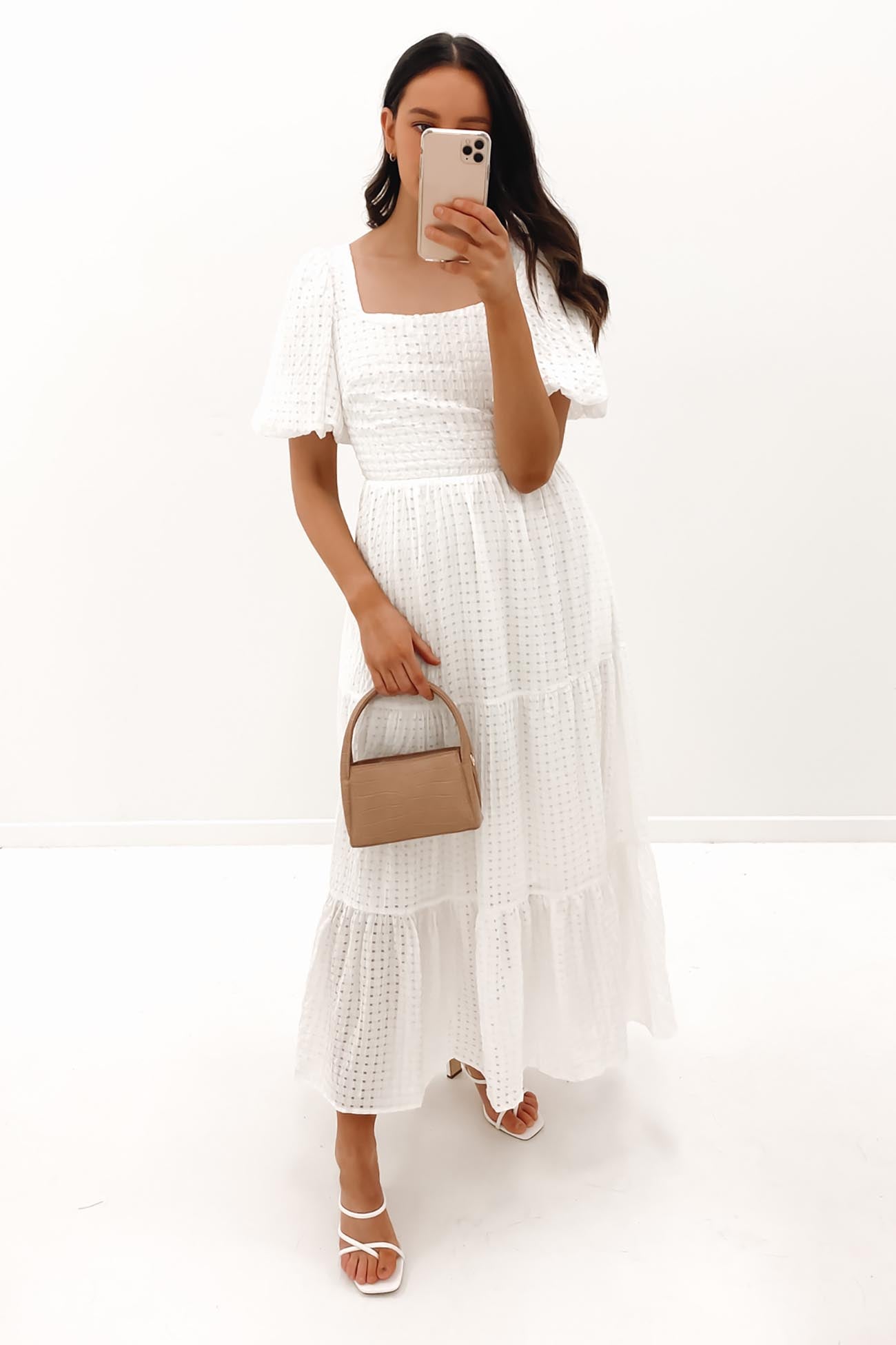 Karrigan Maxi Dress White