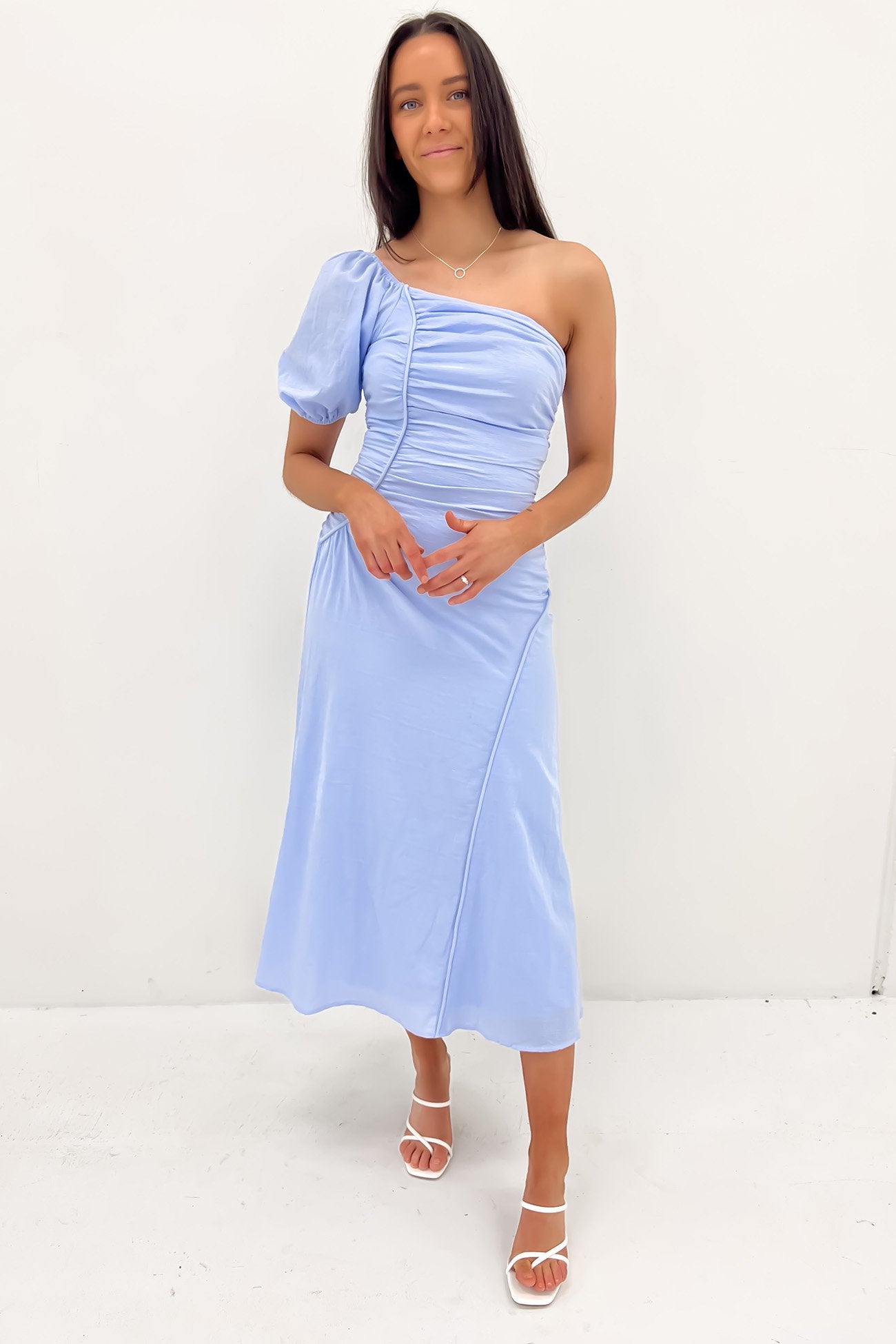 Kassidy Midi Dress Blue