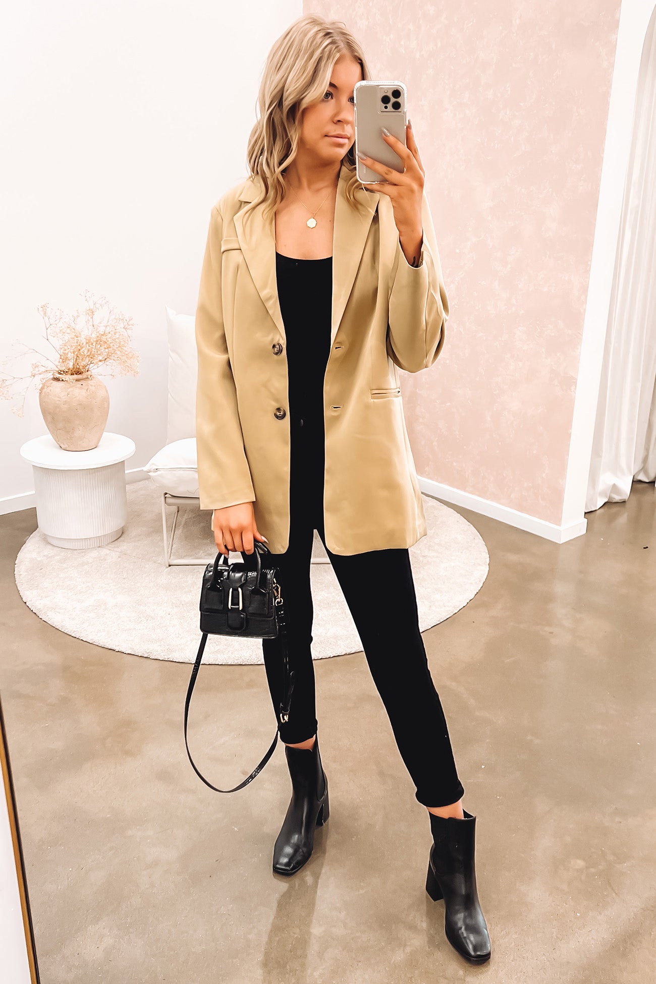 Kendall Blazer Camel