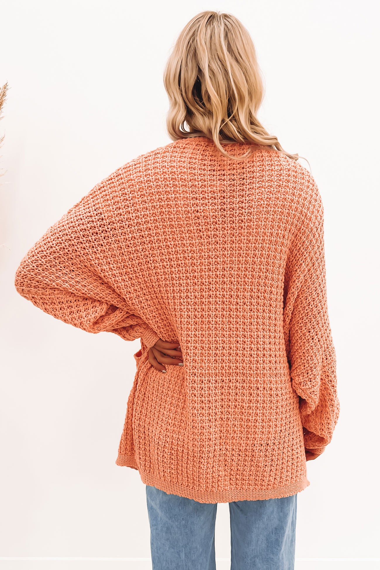 Kendrah Cardigan Peach