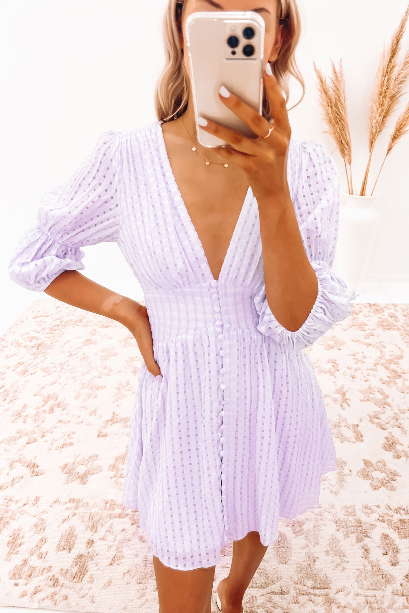 Kenzi Mini Dress Lilac