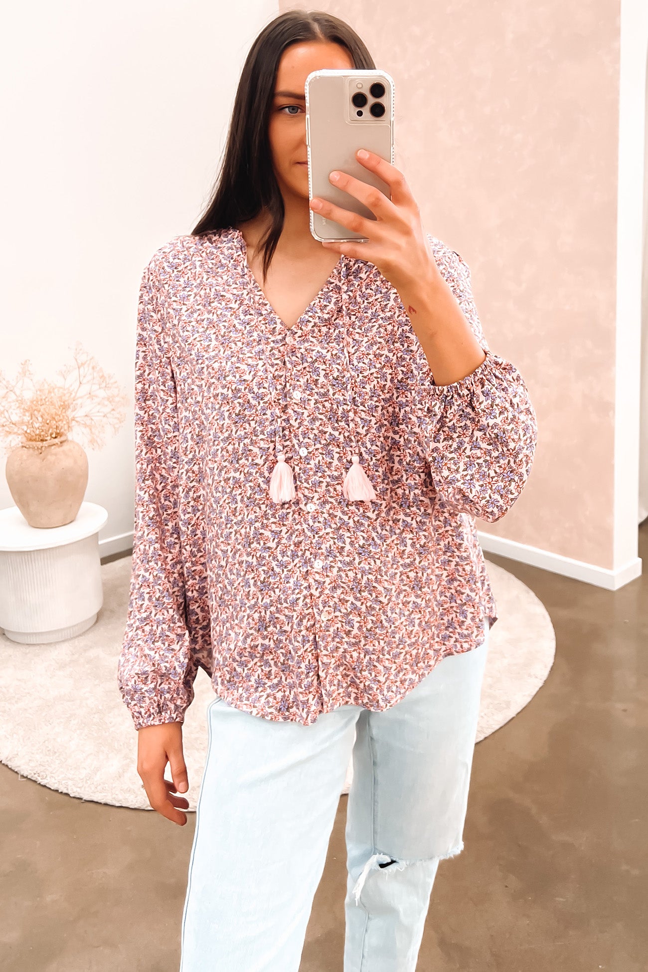 Kenzie Floral Shirt Print