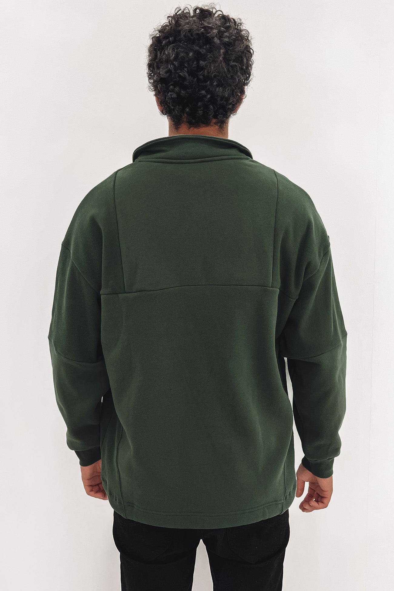 Kingston Quarter Zip Green