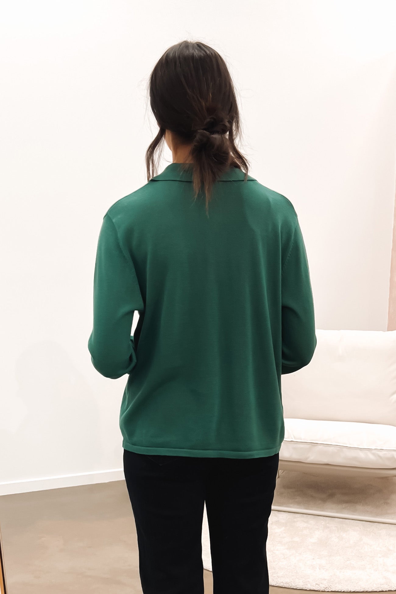 Klara Knit Top Green