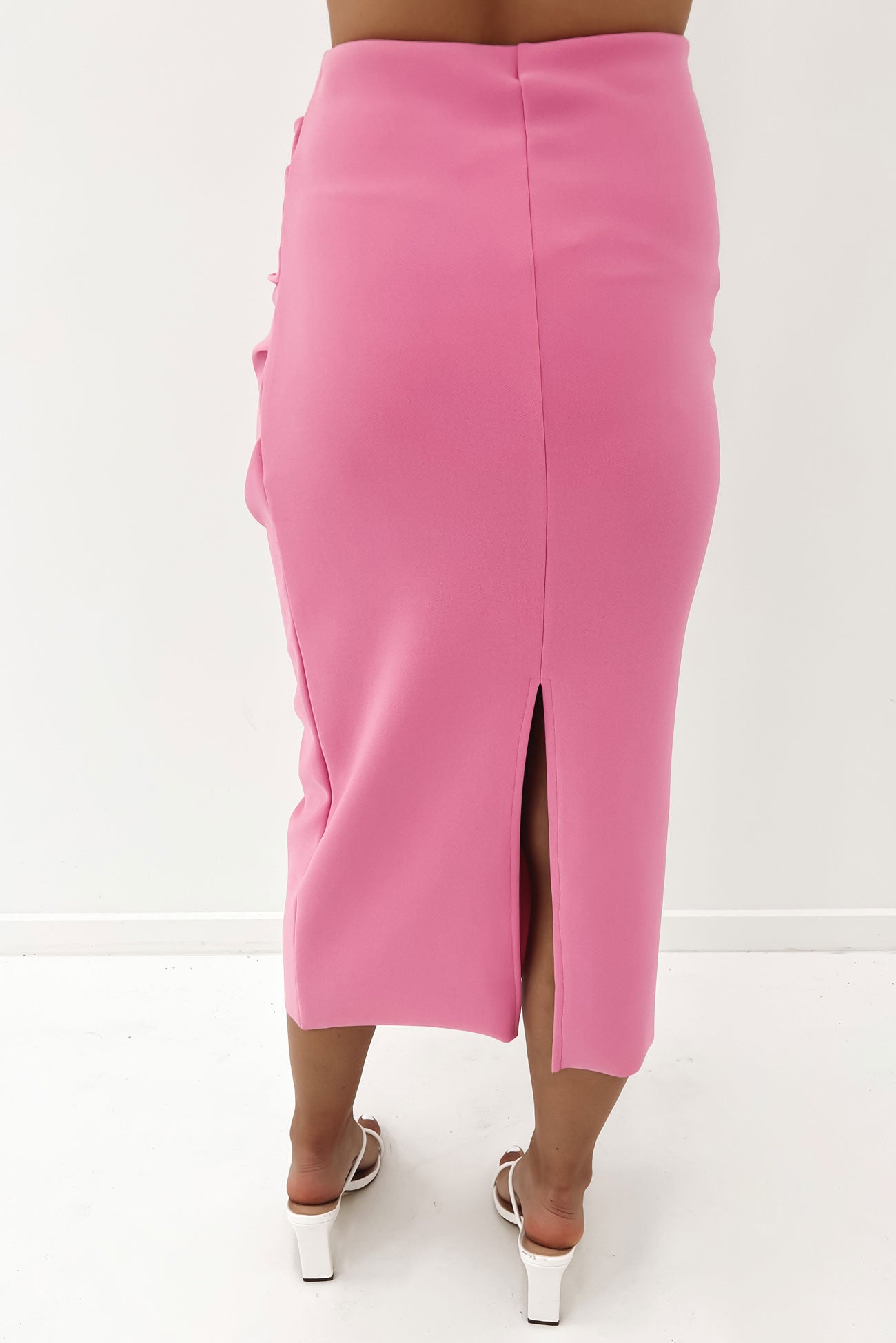 Klara Midi Skirt Pink