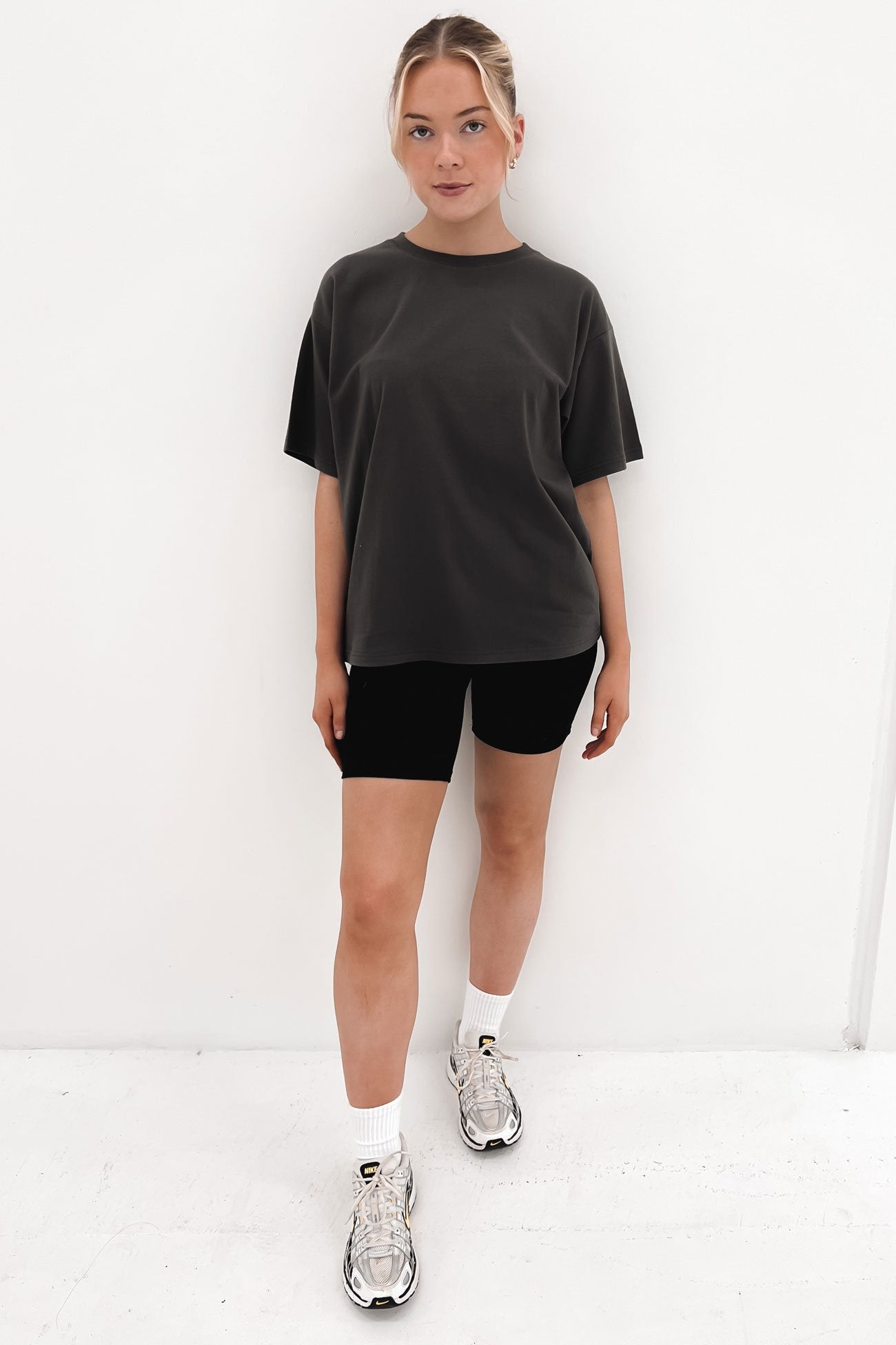 Koa Oversized Tee Charcoal