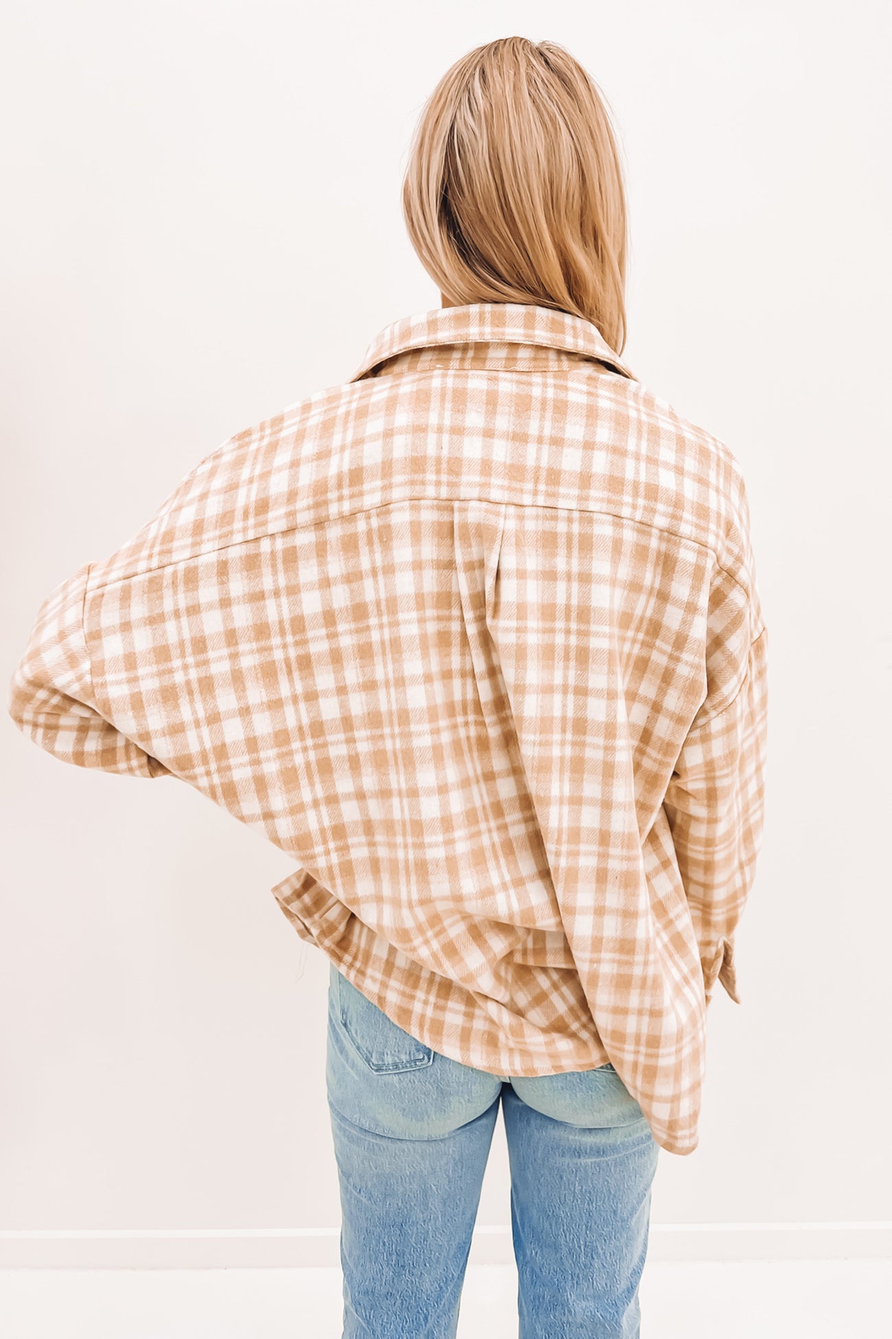 Koby Shirt Beige Check