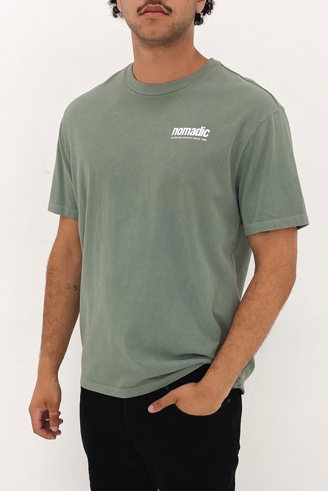 Kooyong Relaxed Tee Pigment Sea