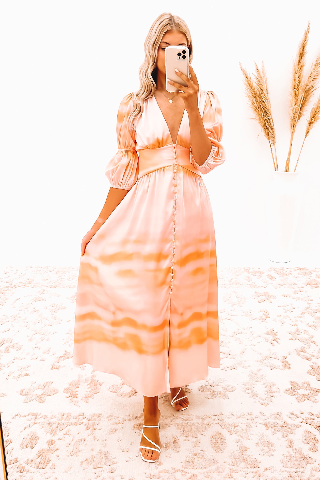 Korah Maxi Dress Pink