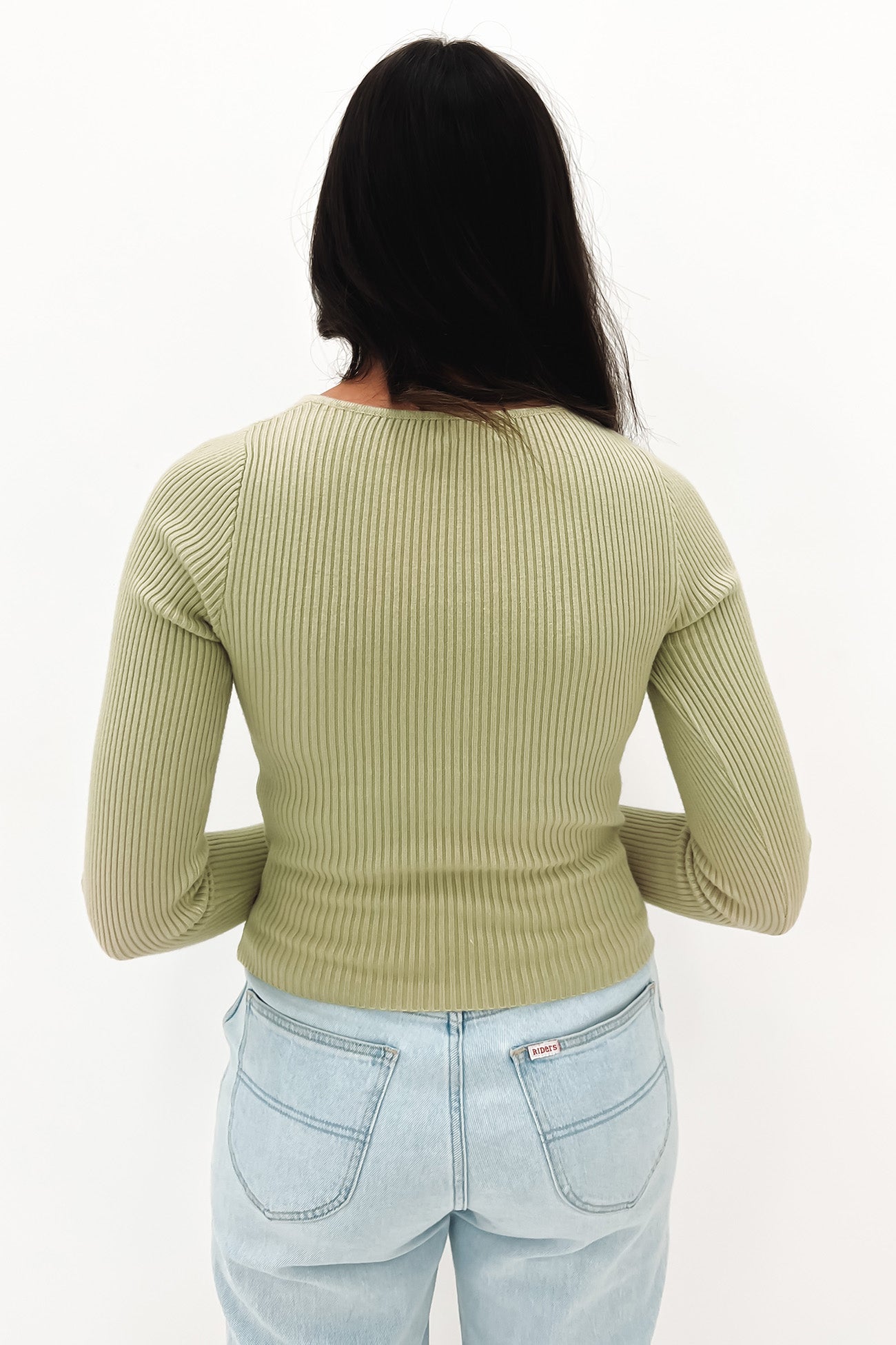 Kota Long Sleeve Top Avocado