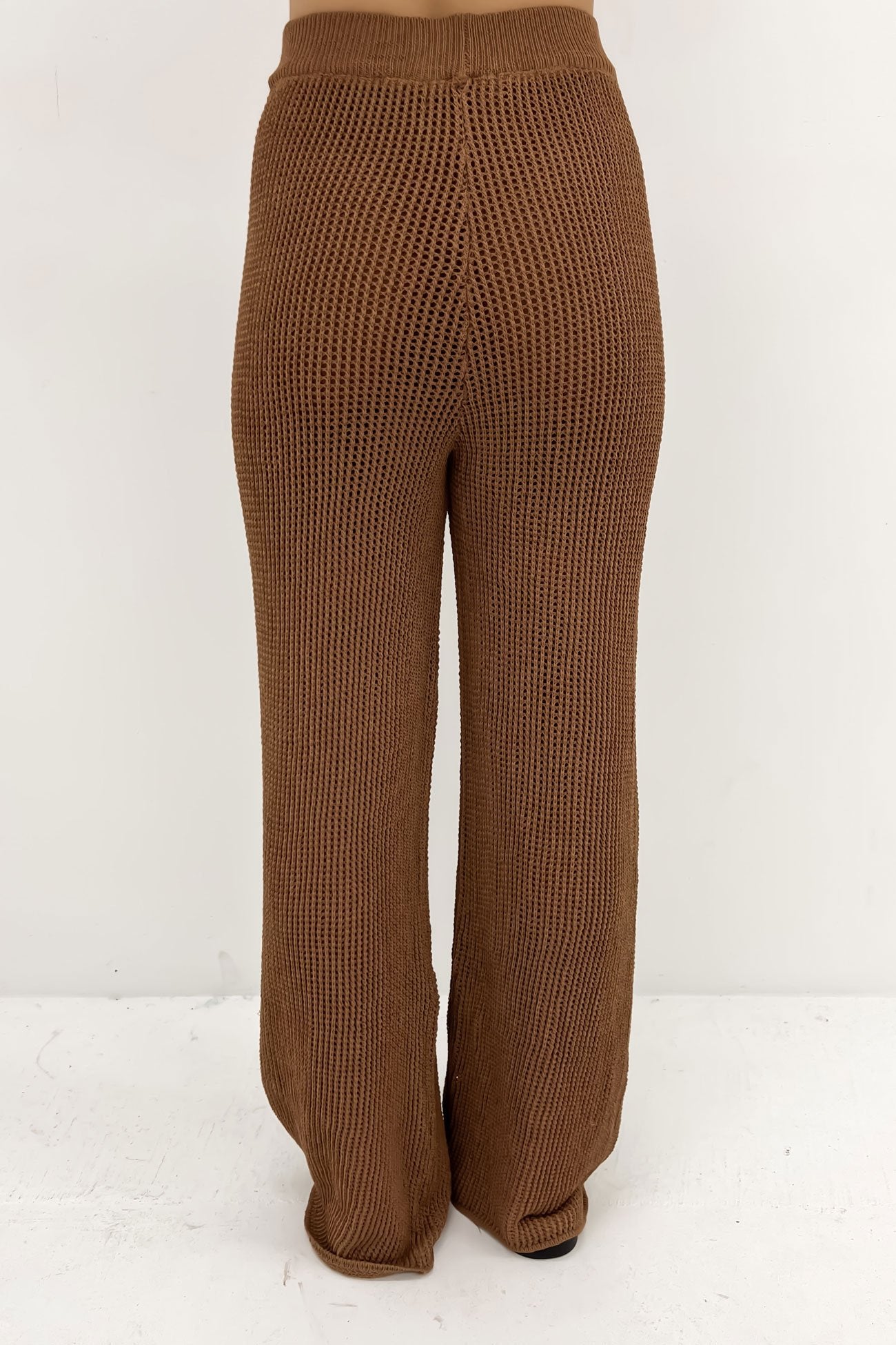 Kylah Knit Pant Chocolate