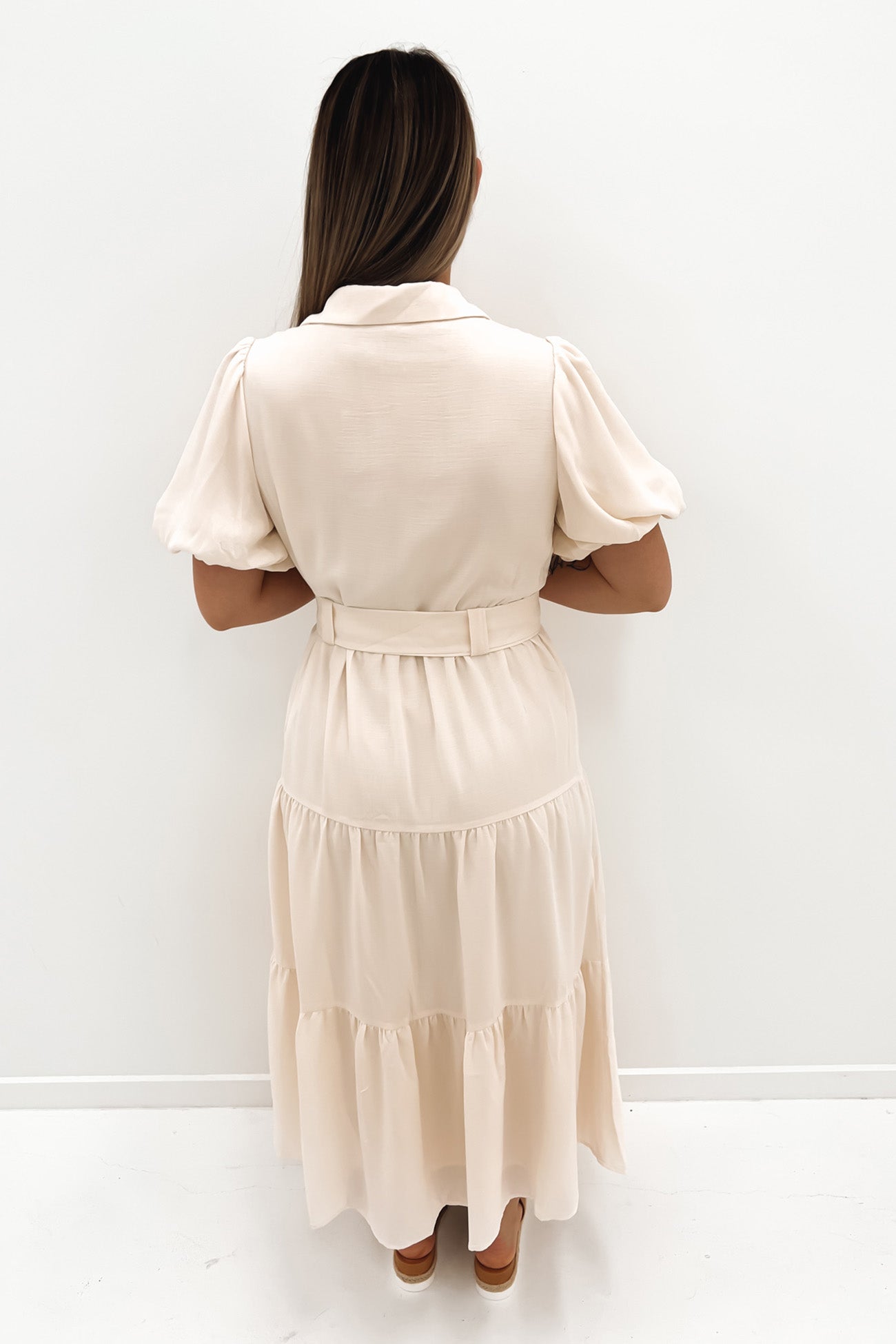 Kyzer Midi Dress Cream