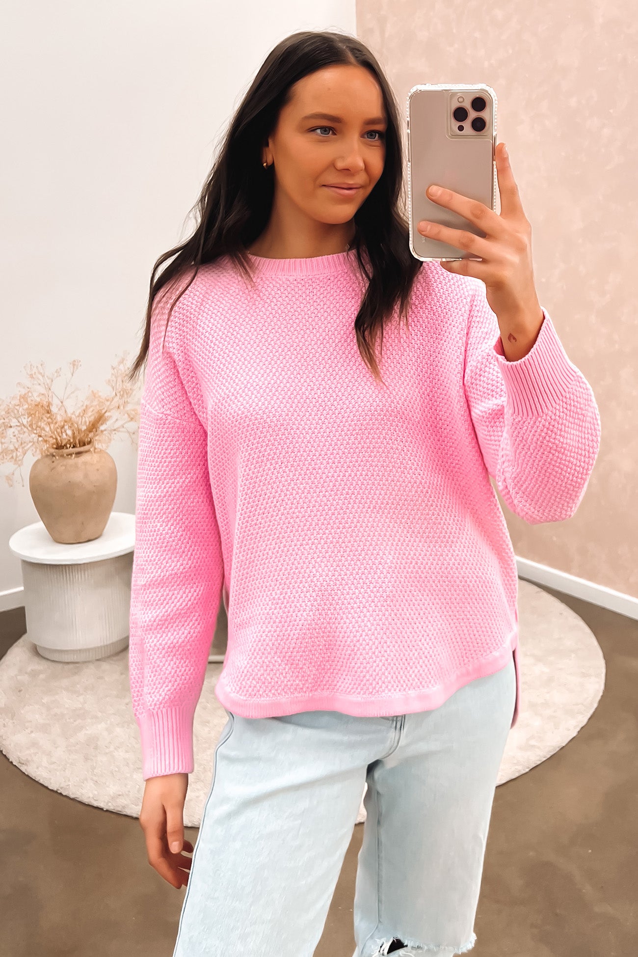 Lachie Knit Pink