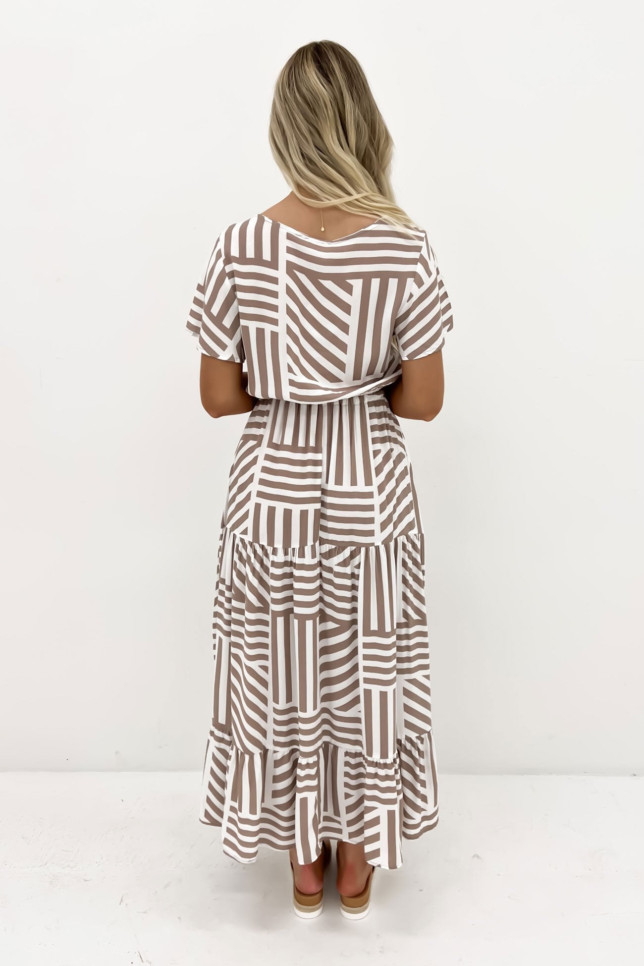 Laylah Maxi Dress Ziggy Taupe