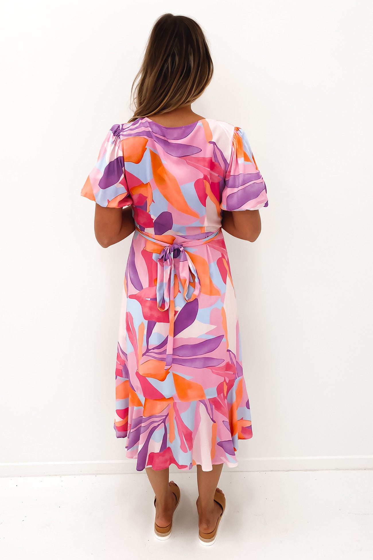 Laylah Midi Dress Multi