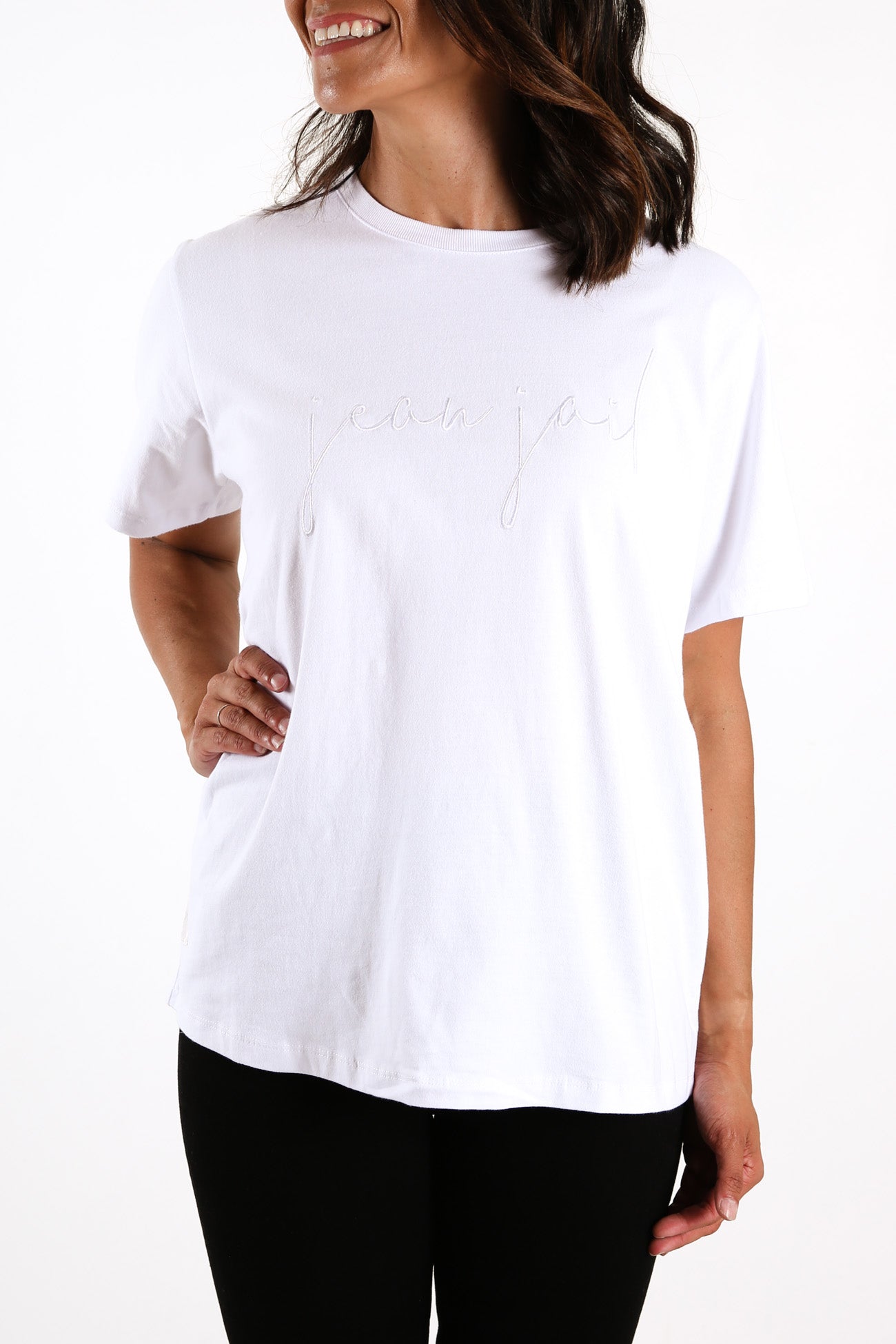 Leader Tee White