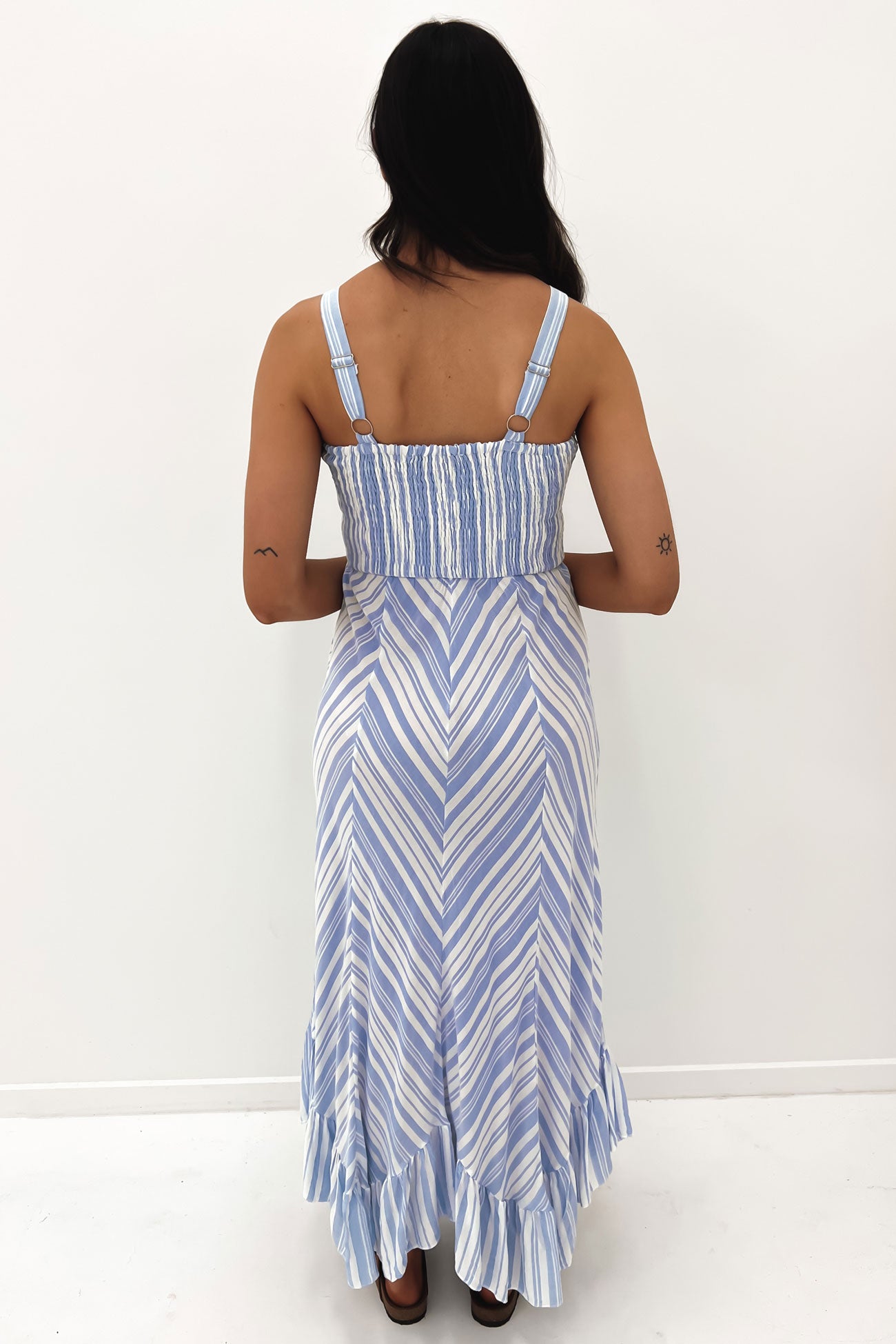 Leonie Midi Dress Blue