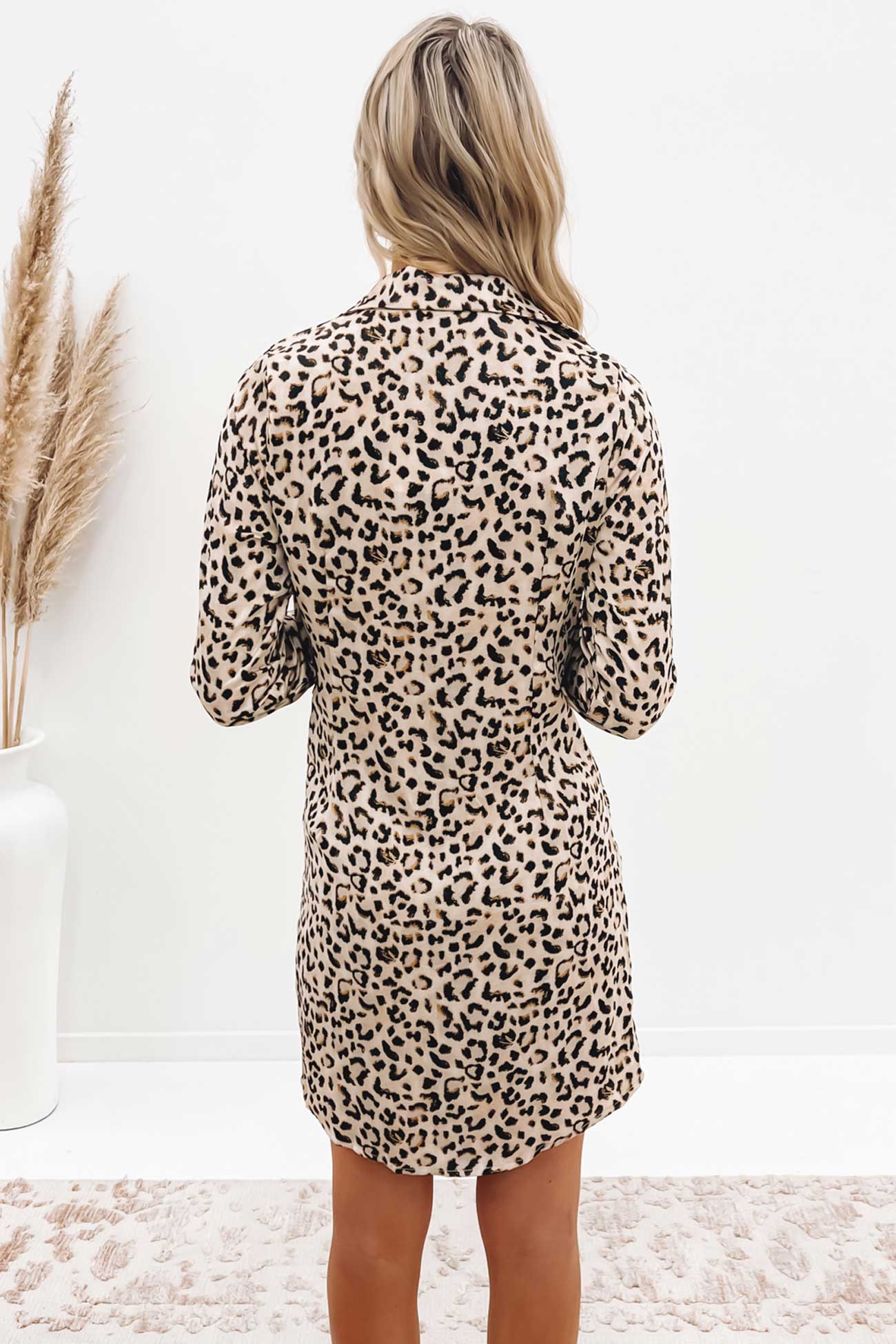 Letisha Mini Dress Leopard