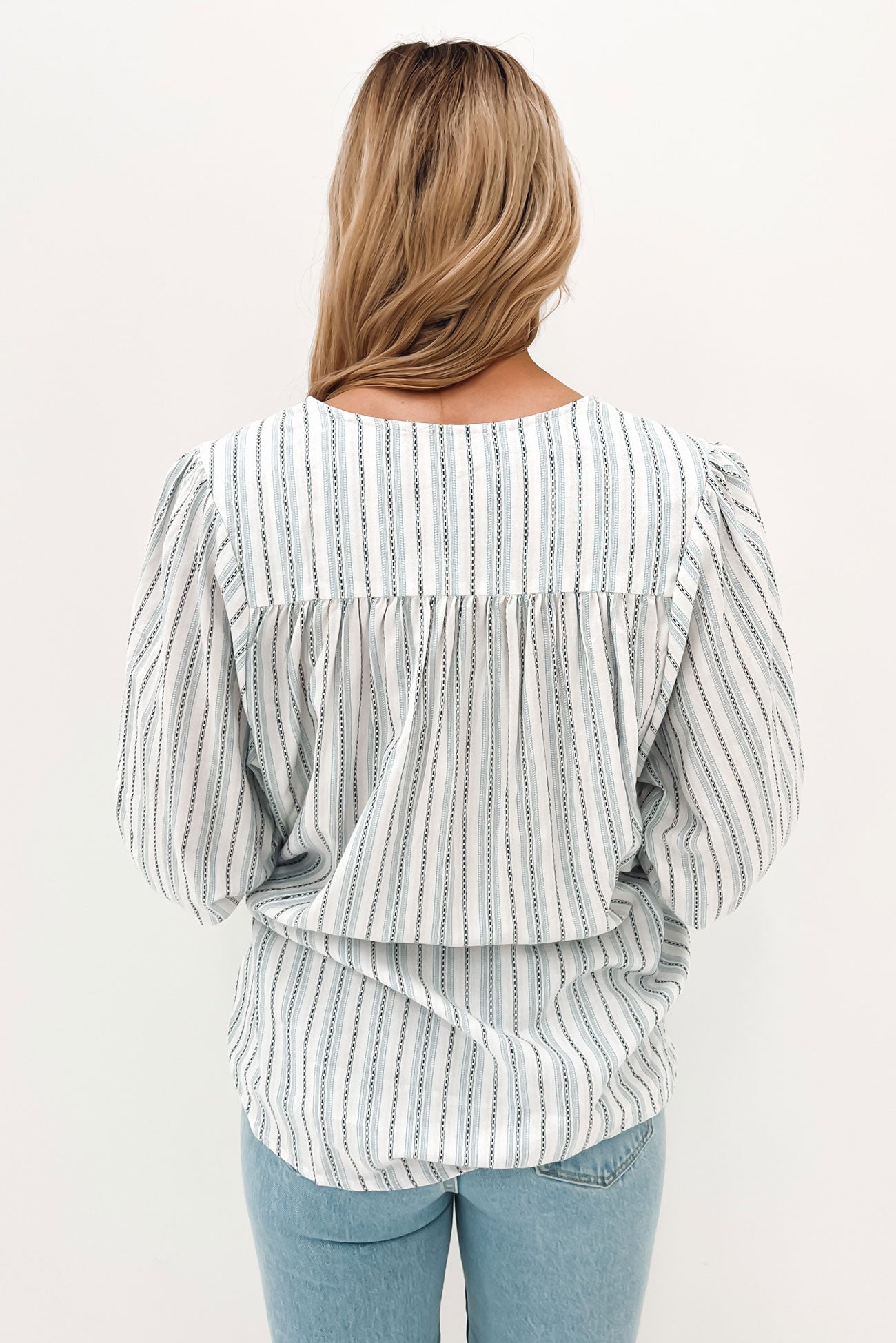 Lillian Top Pastel Stripe