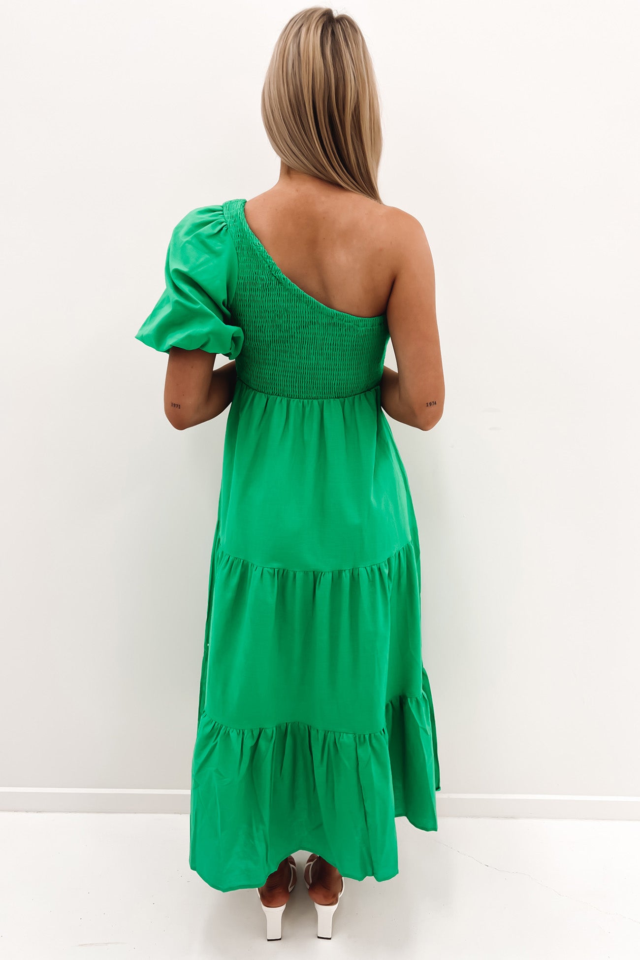 Lillie Midi Dress Green