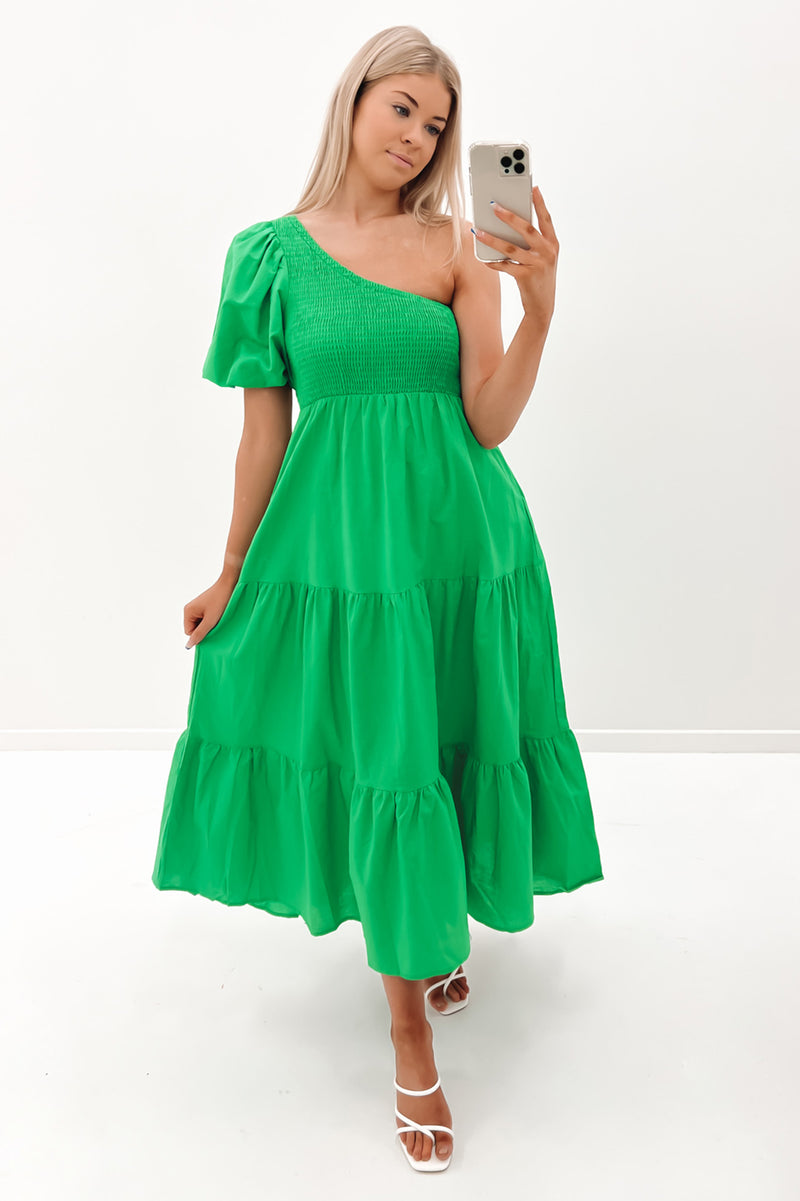 Lillie Midi Dress Green