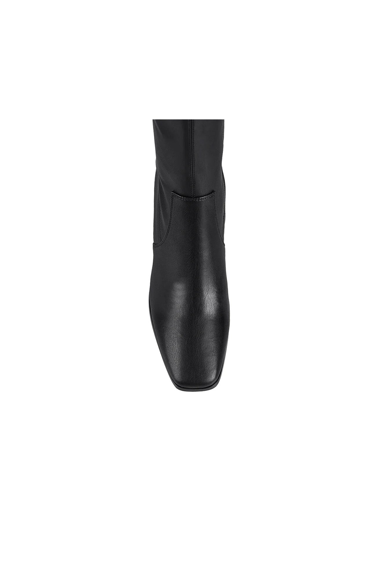 Linden Tall Boot Black Smooth