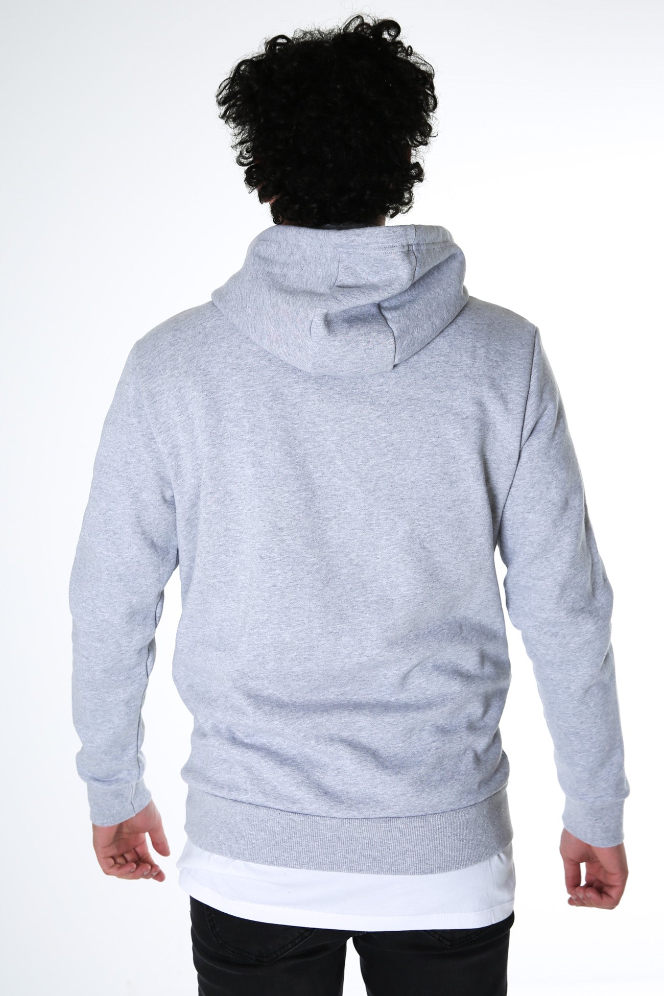 Logo Hoody Grey Marle