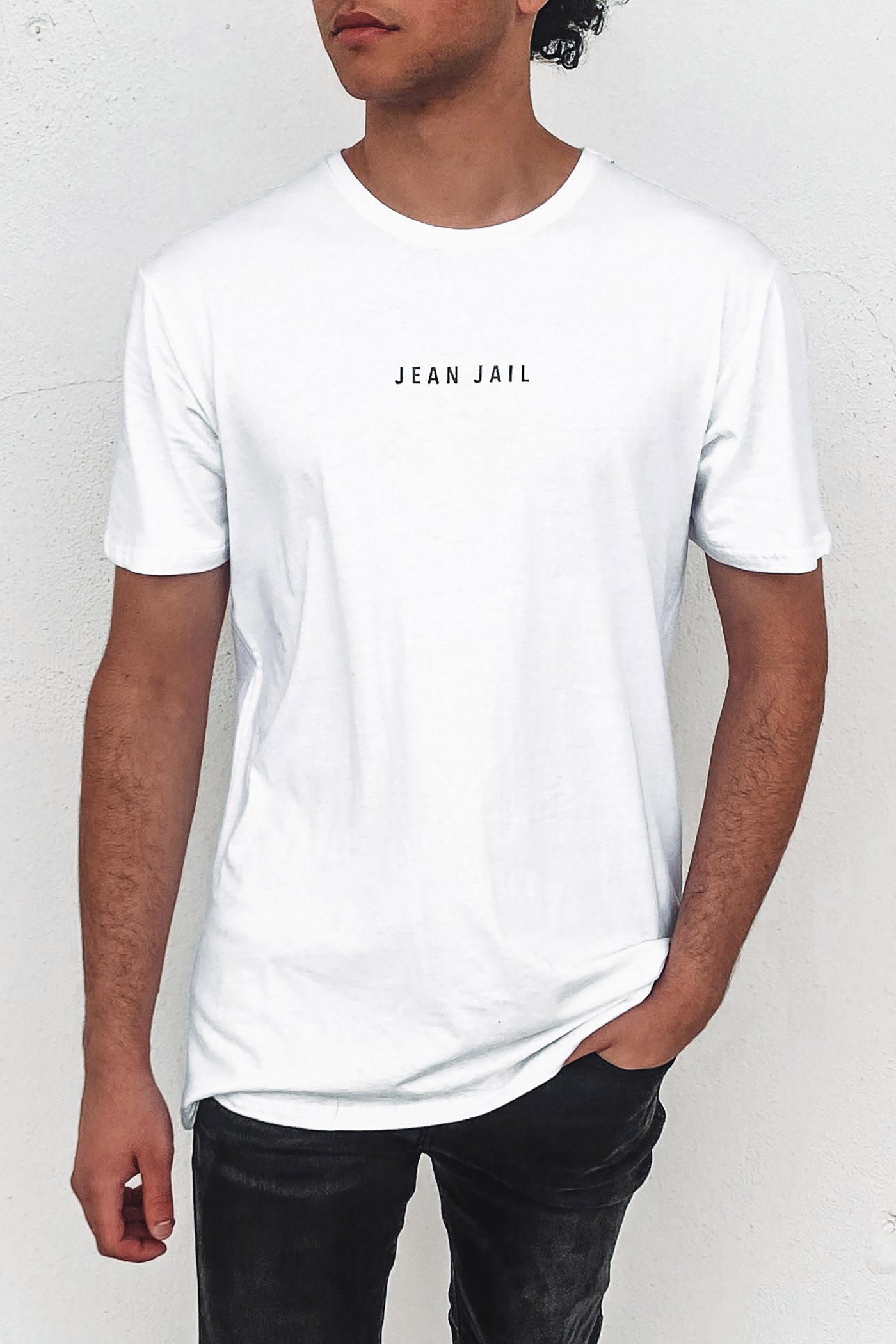 Logo Tee White