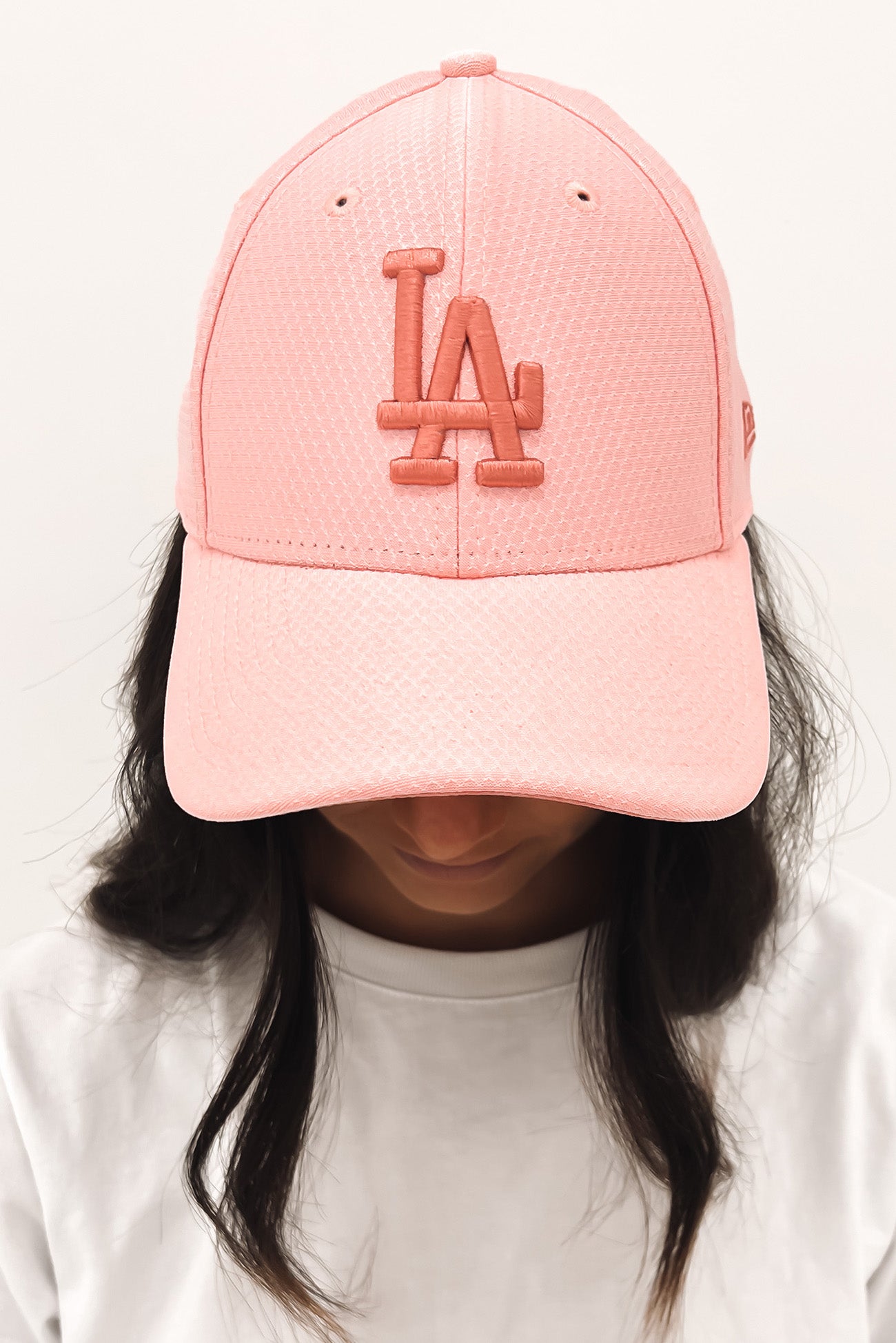 Los Angeles Dodgers 9FORTY Hook & Loop Pink Lemonade Dusty Pink