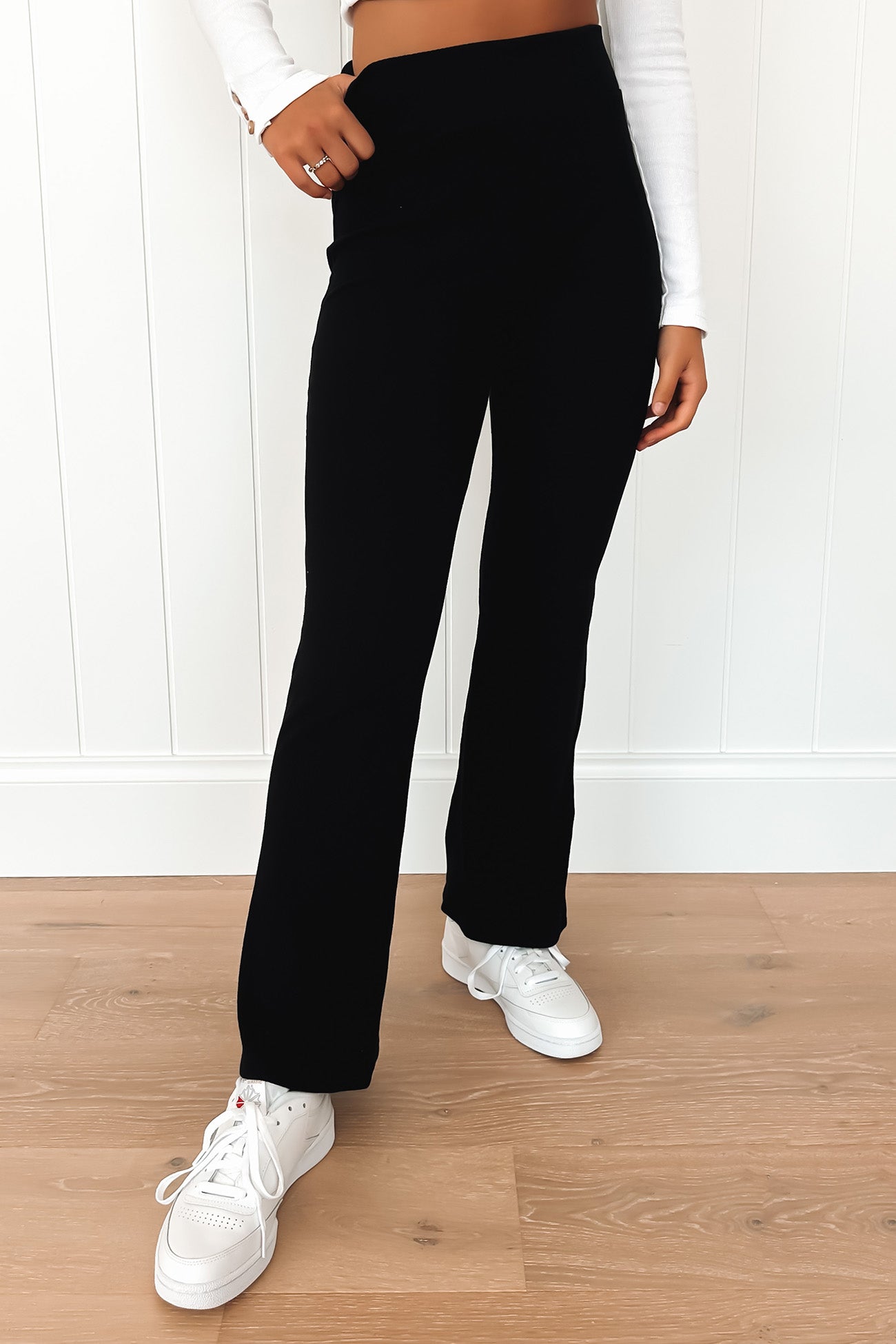 Luca Ribbed Lounge Pant Midnight