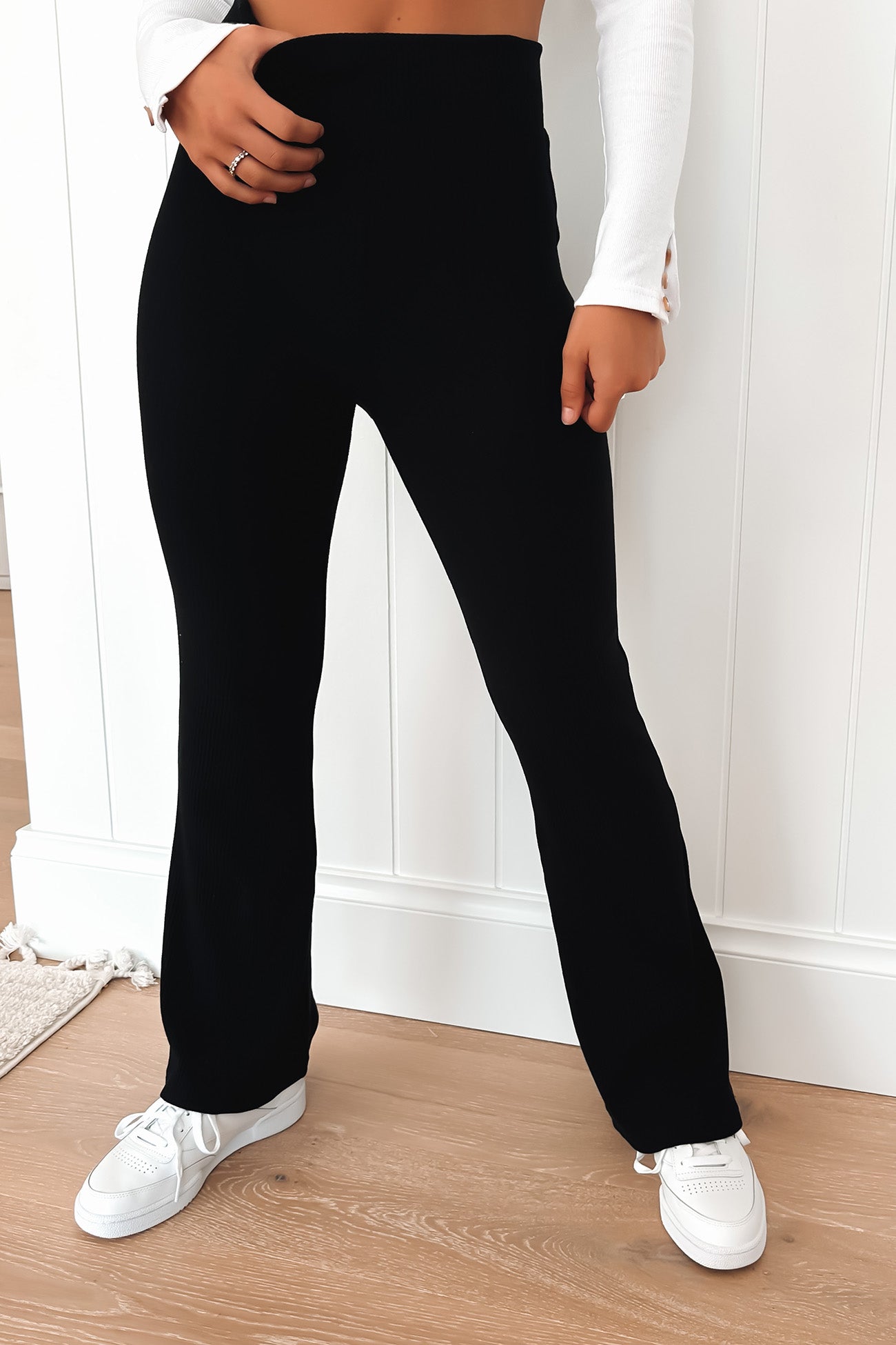 Luca Ribbed Lounge Pant Midnight