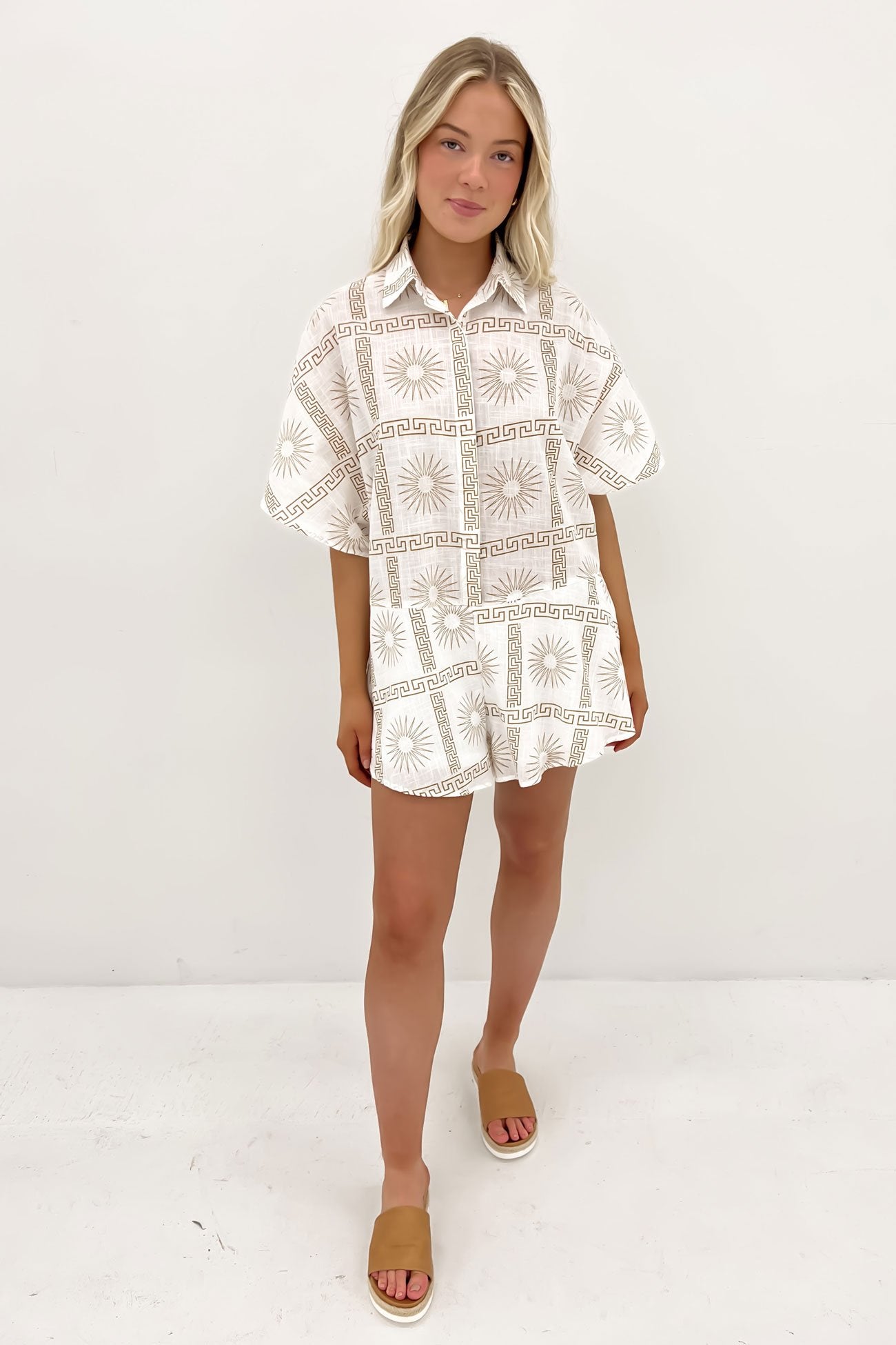 Lucia Playsuit Greek Sun