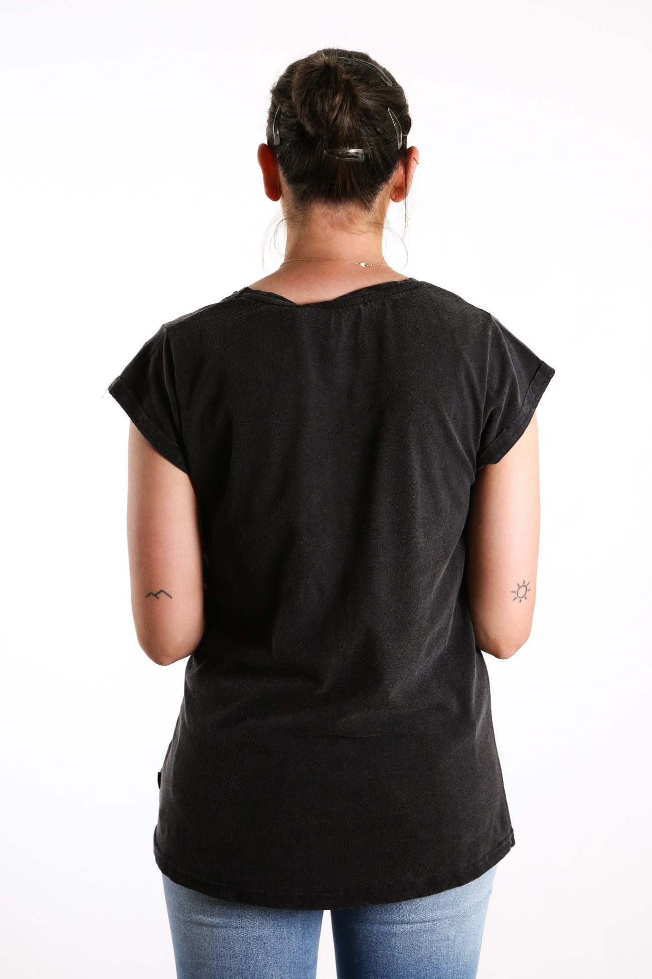 Lucy Tee Washed Black