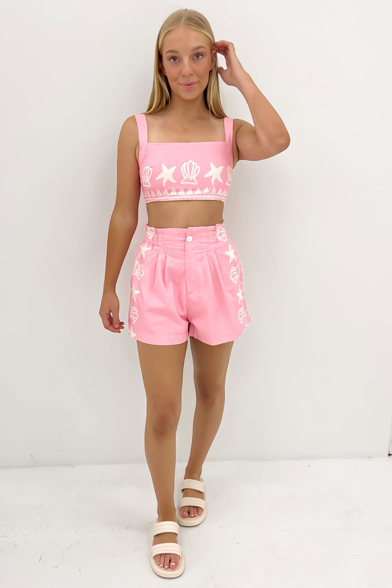 Luna Set Pink Shell