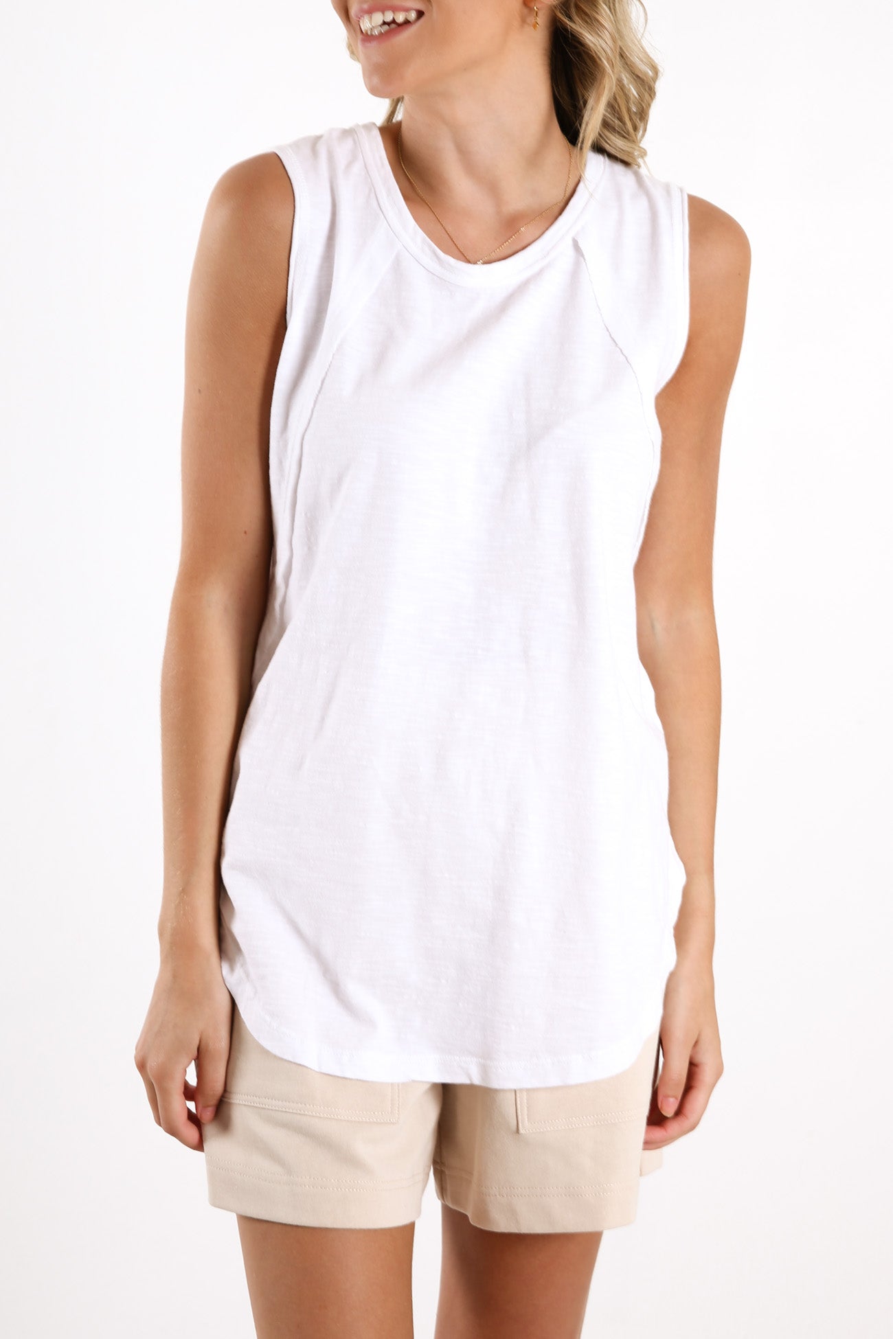 Mackenzie Tank White