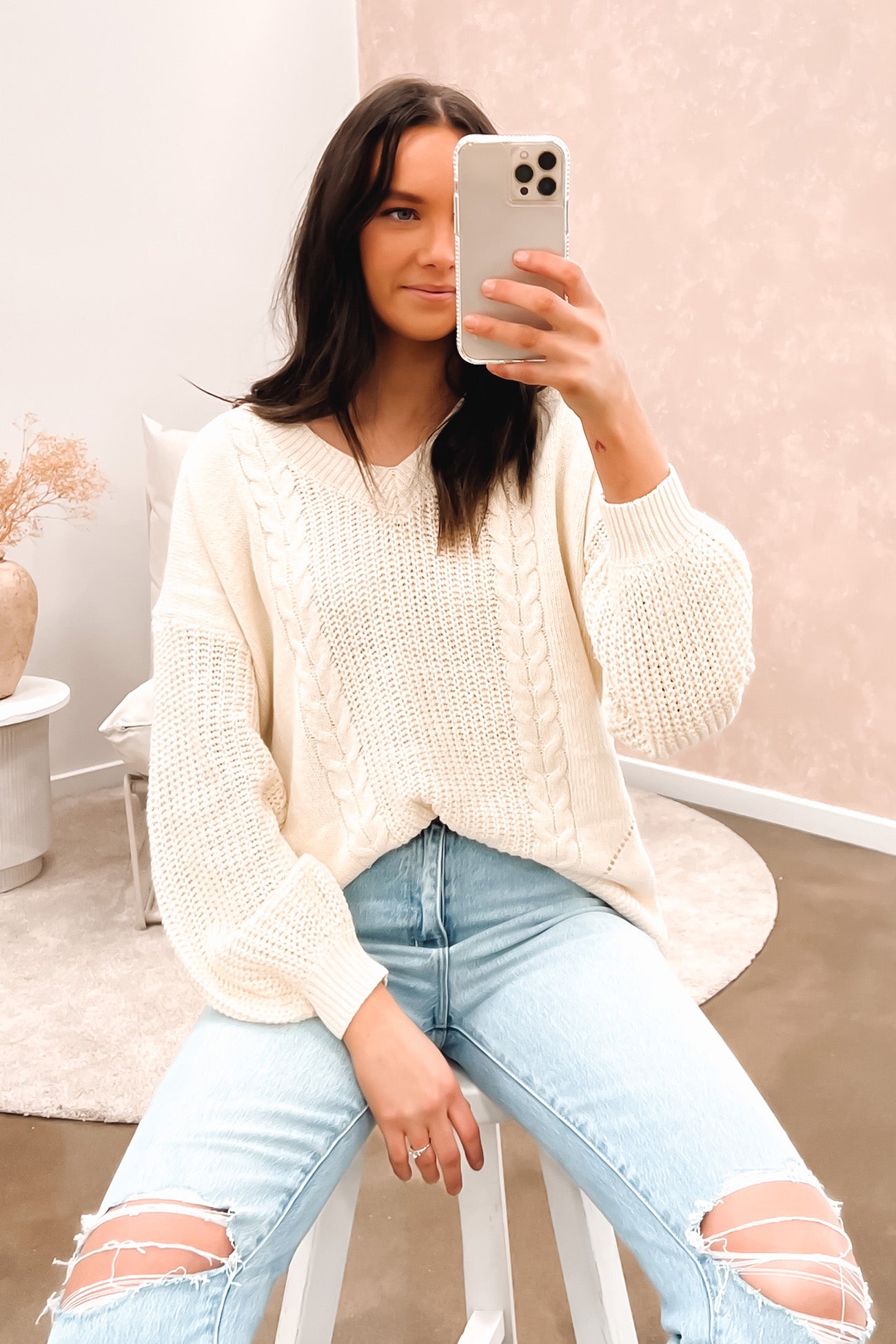 Mae Knit Cream