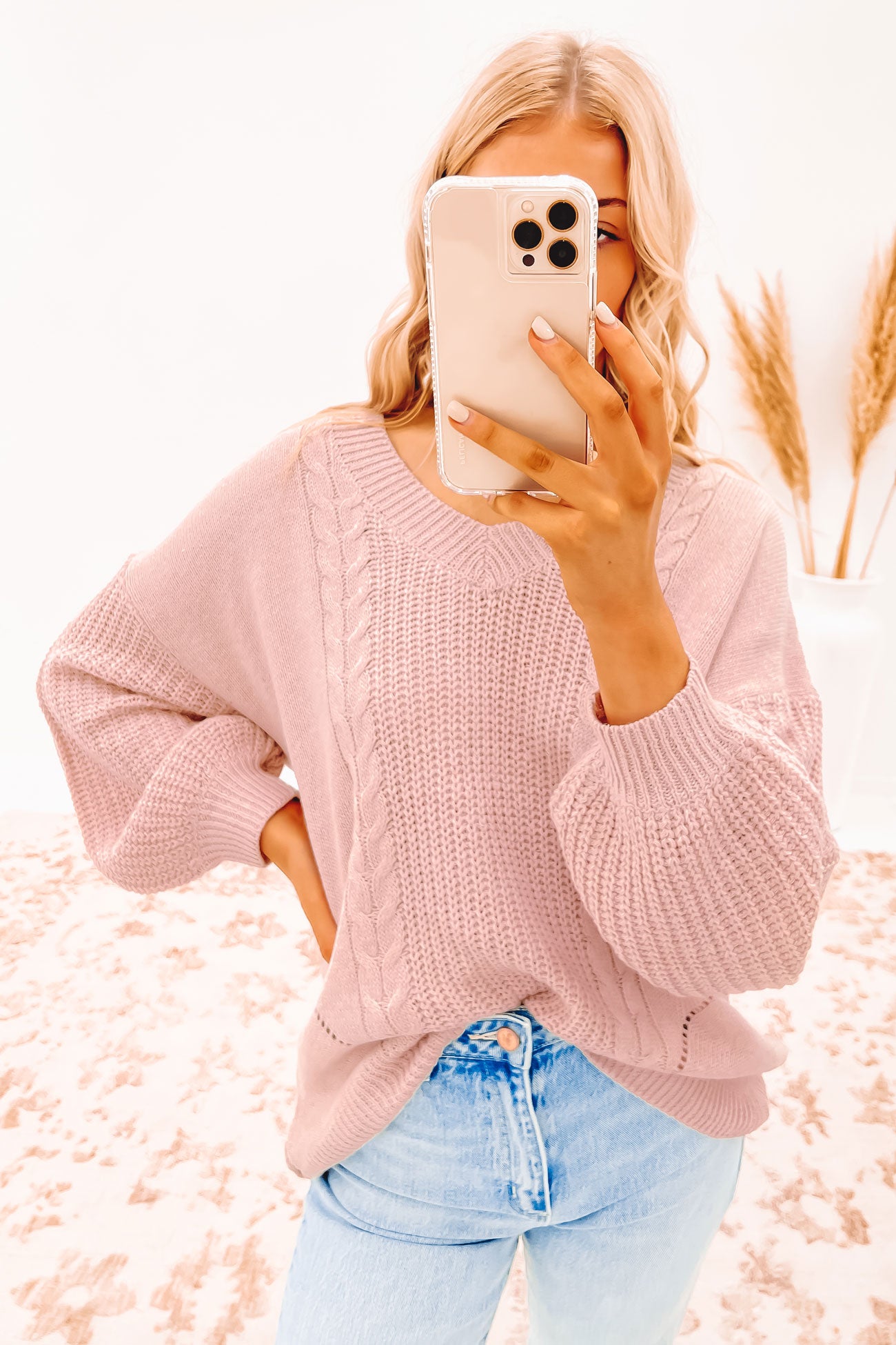 Mae Knit Pink