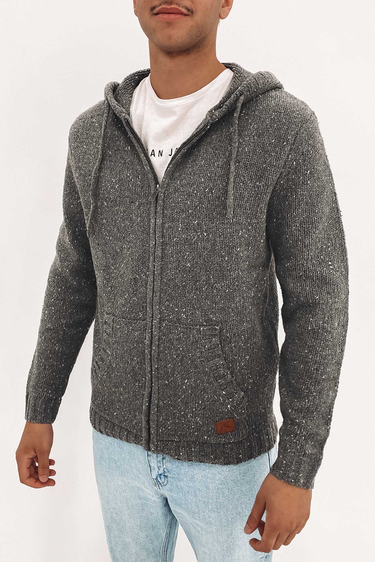 Magnuson Zip Thru Knit Graphite