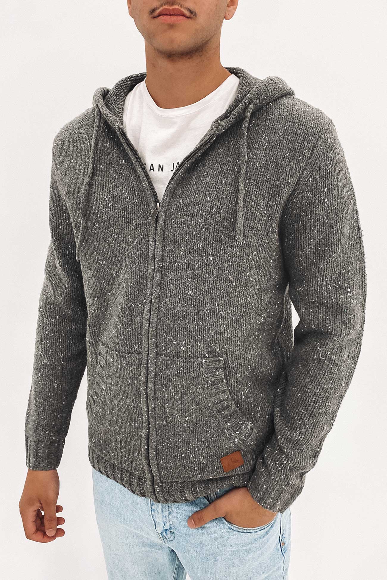 Magnuson Zip Thru Knit Graphite