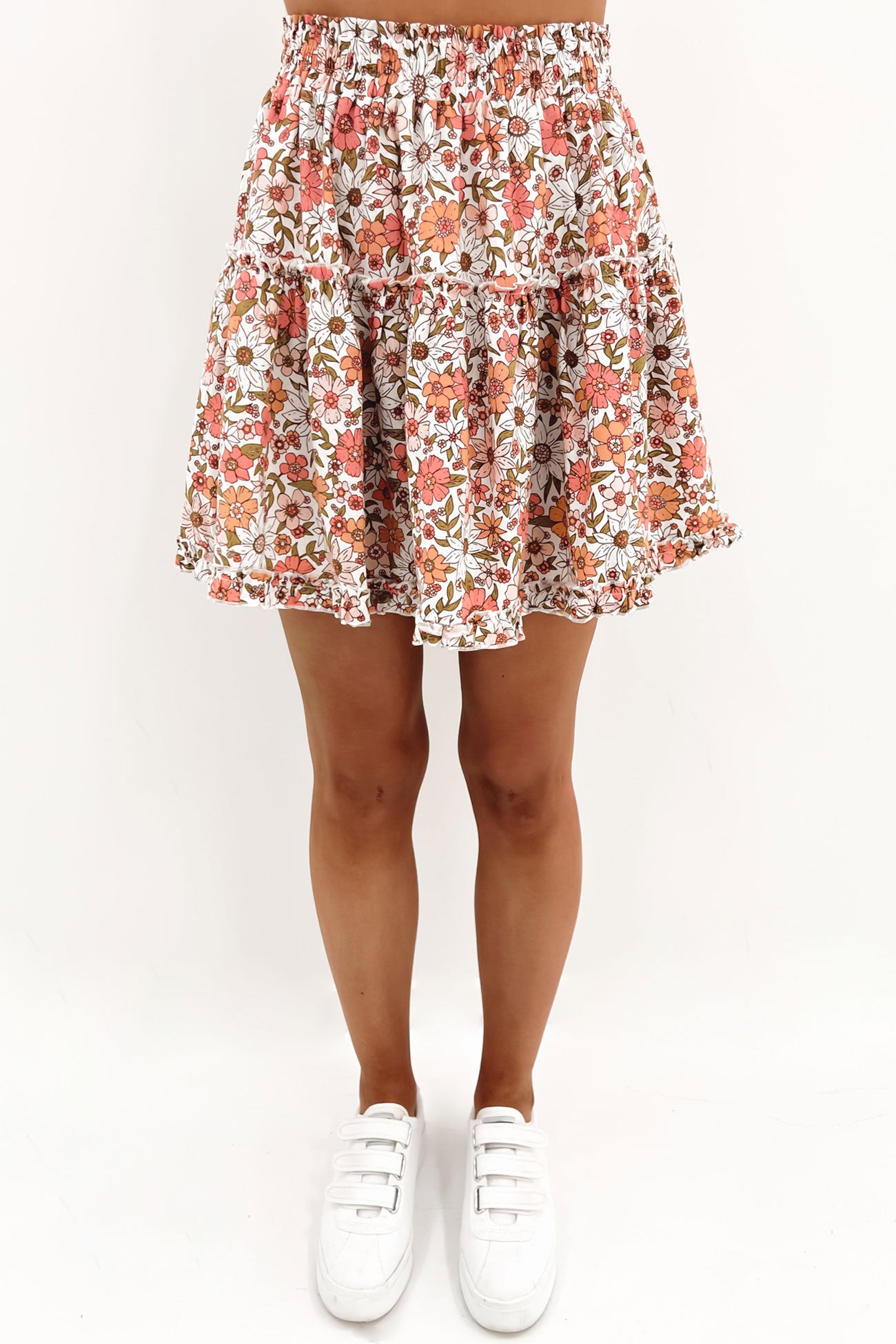 Maisie Floral Mini Skirt Print