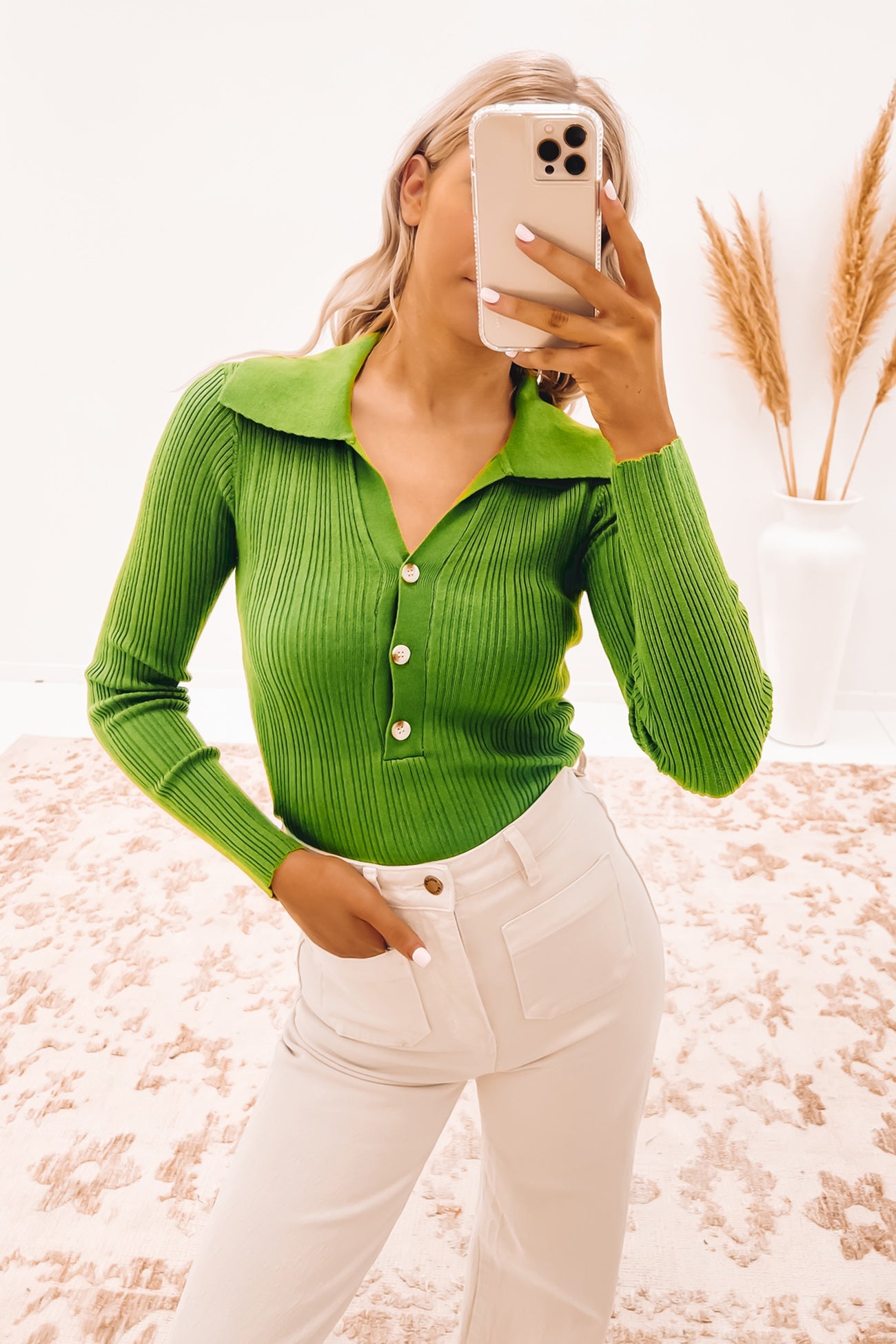 Mandy Top Green