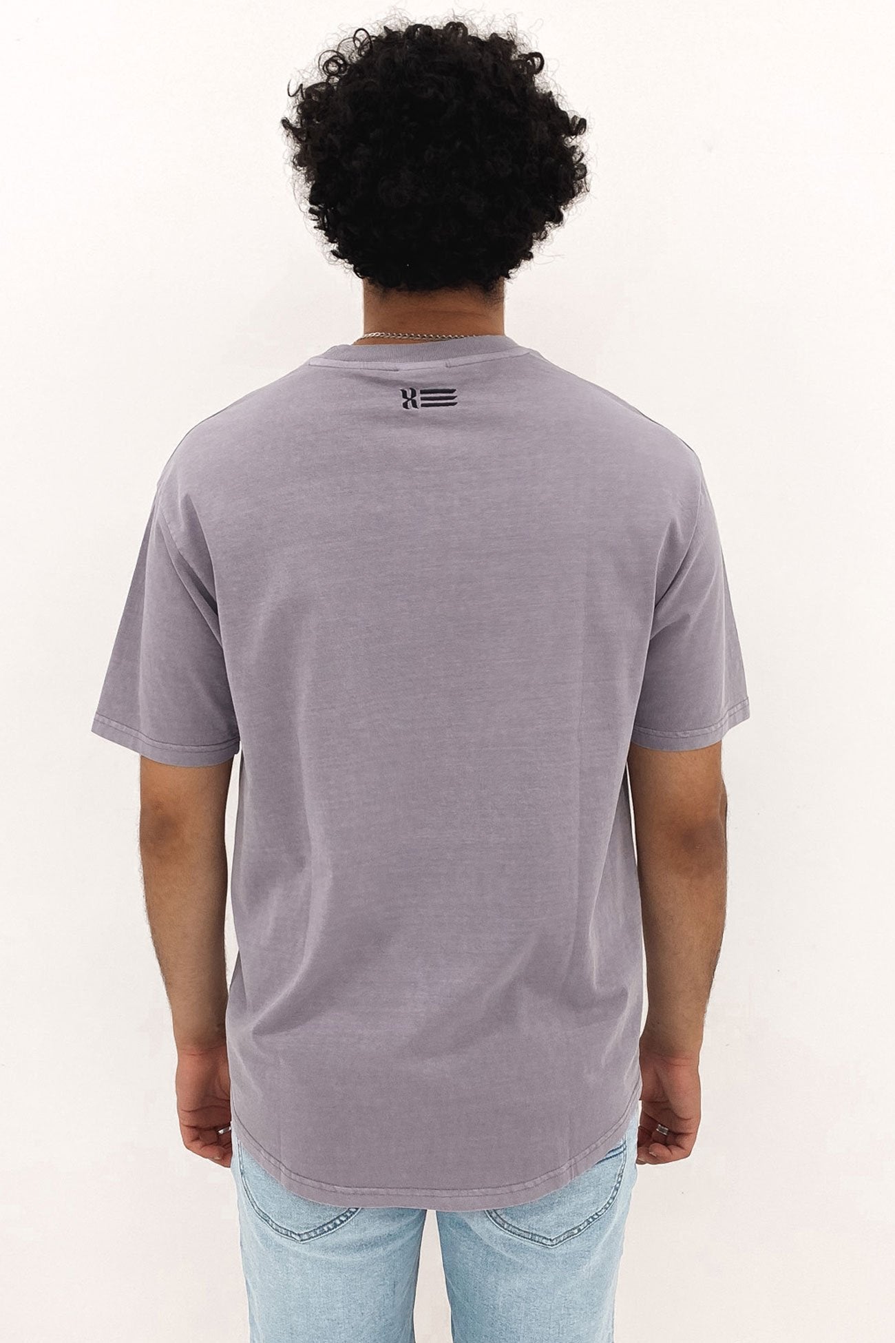 Marathon Heavy Box Fit Scoop Tee Pigment Dusk